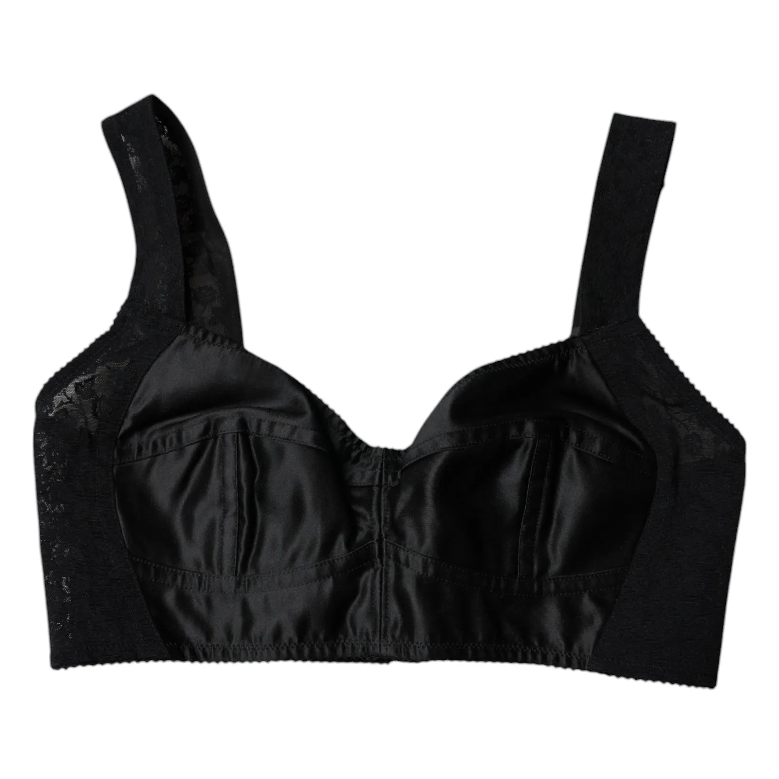 Black Nylon Balconcino Brassiere Underwear sold by Lord & Taylor product image thumbnail 3
