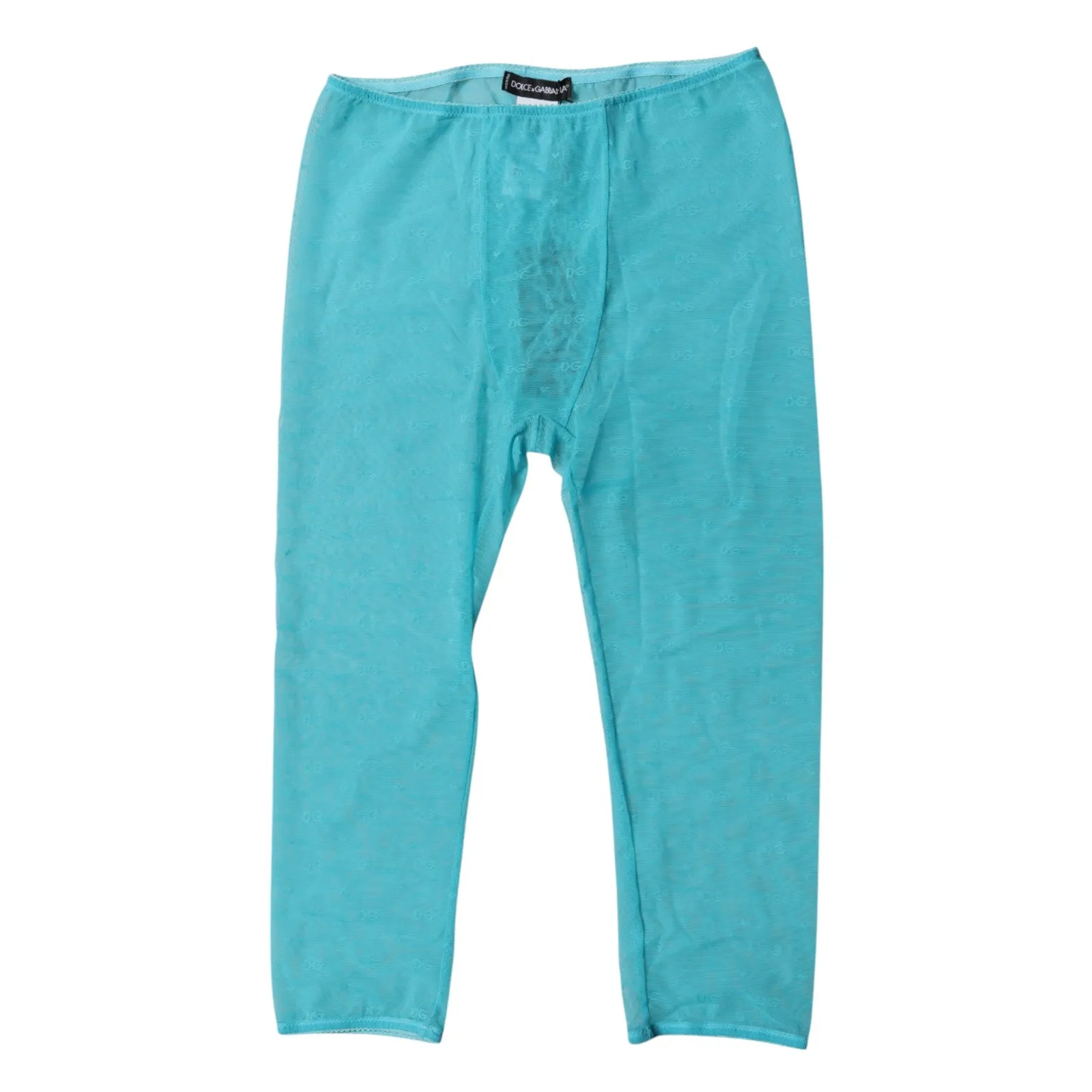 Blue Logo Lace Lingerie Cropped Tight Underwear sold by Lord & Taylor product image thumbnail 3