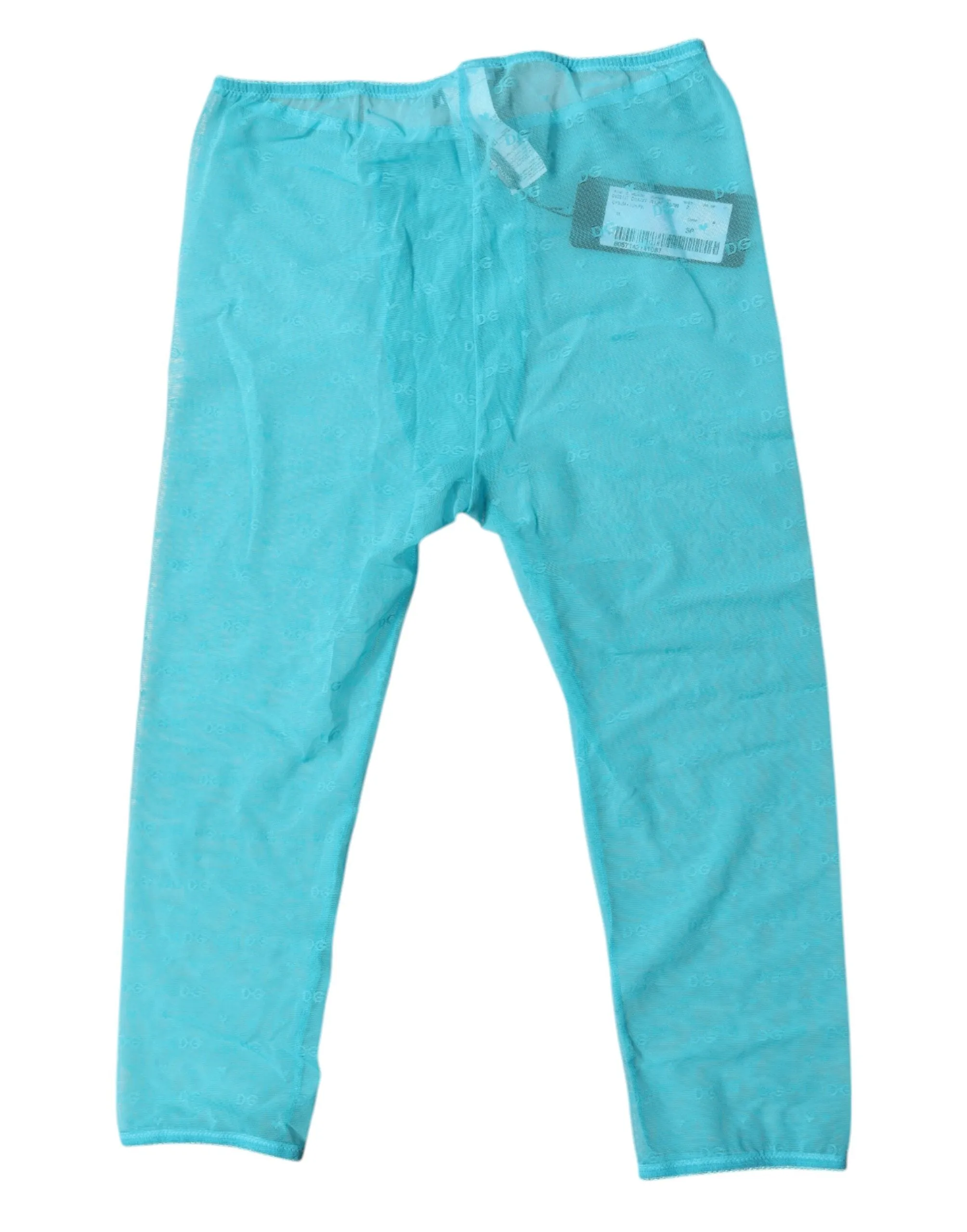 Blue Logo Lace Lingerie Cropped Tight Underwear sold by Lord & Taylor product image thumbnail 4