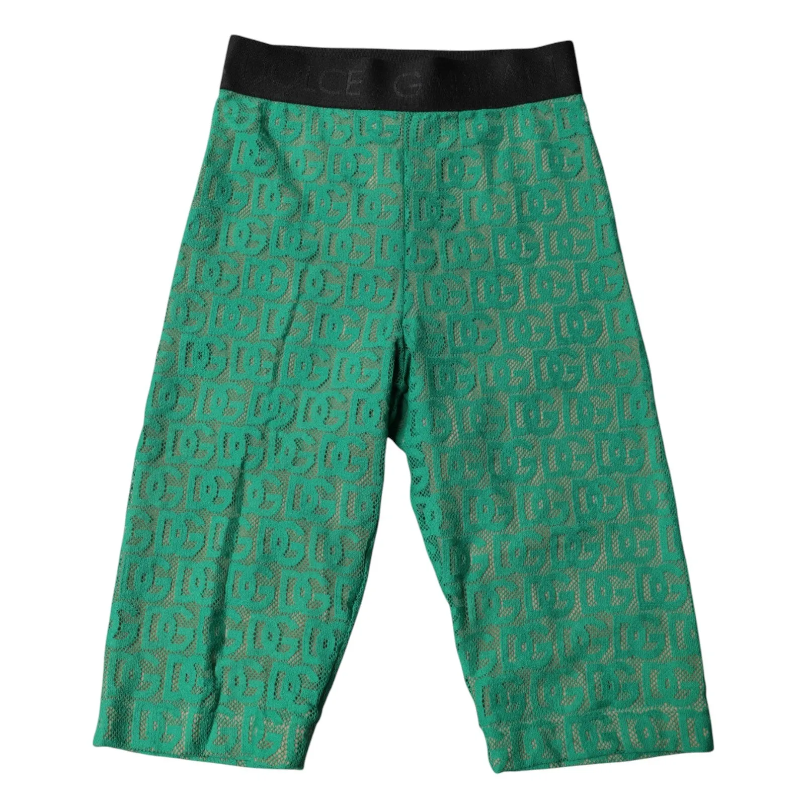 Green Logo Monogram Cropped Tights Underwear sold by Lord & Taylor product image thumbnail 3