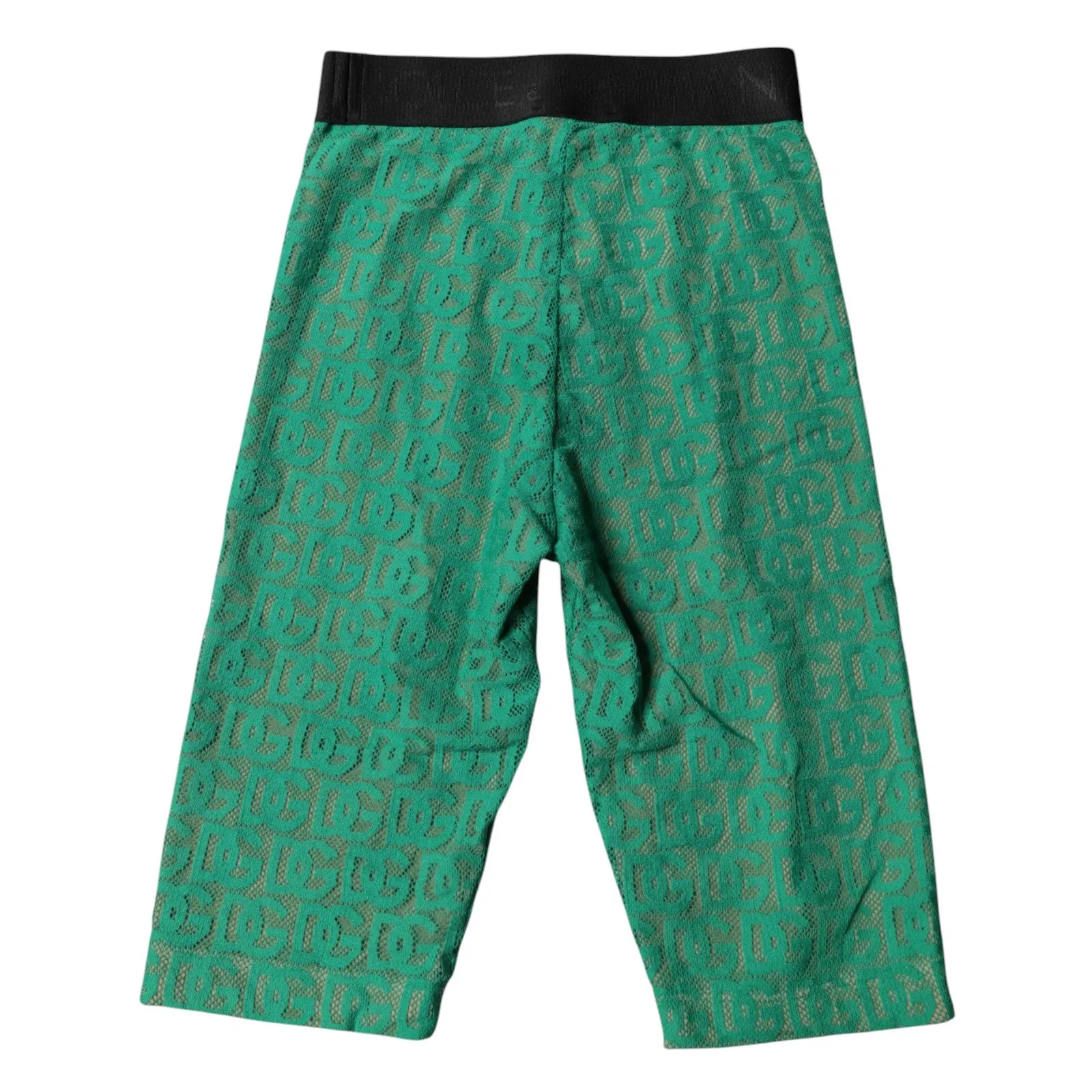 Green Logo Monogram Cropped Tights Underwear sold by Lord & Taylor product image thumbnail 5