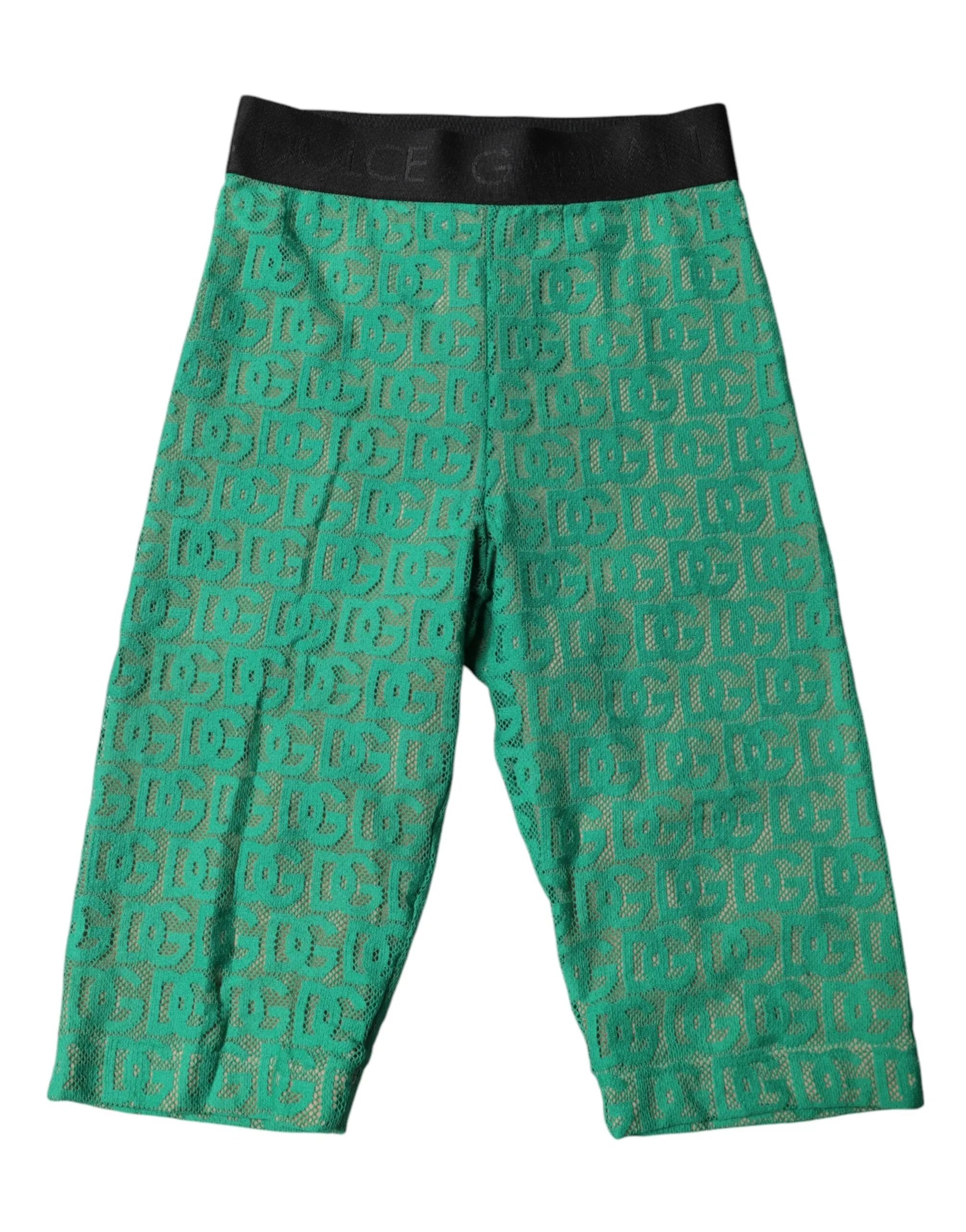 Green Logo Monogram Cropped Tights Underwear sold by Lord & Taylor product image thumbnail 2