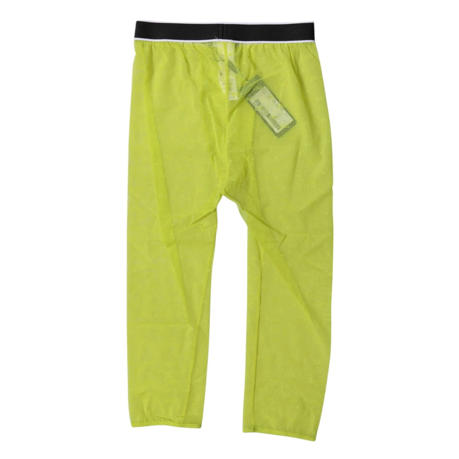 Green DG Logo Nylon Cropped Tights Underwear sold by Lord & Taylor product image thumbnail 5