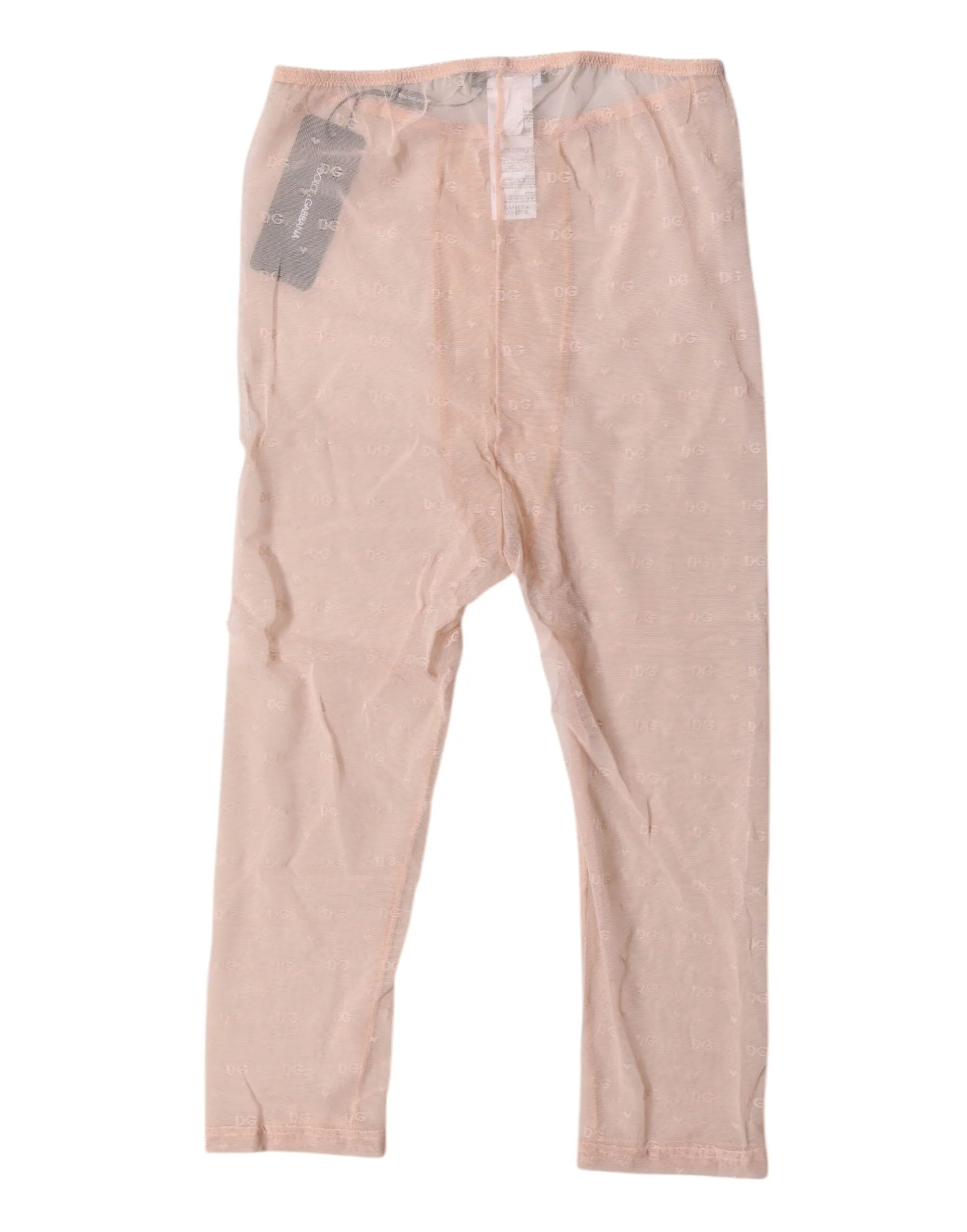 Beige Logo Lace Lingerie Cropped Tights Underwear sold by Lord & Taylor product image thumbnail 4