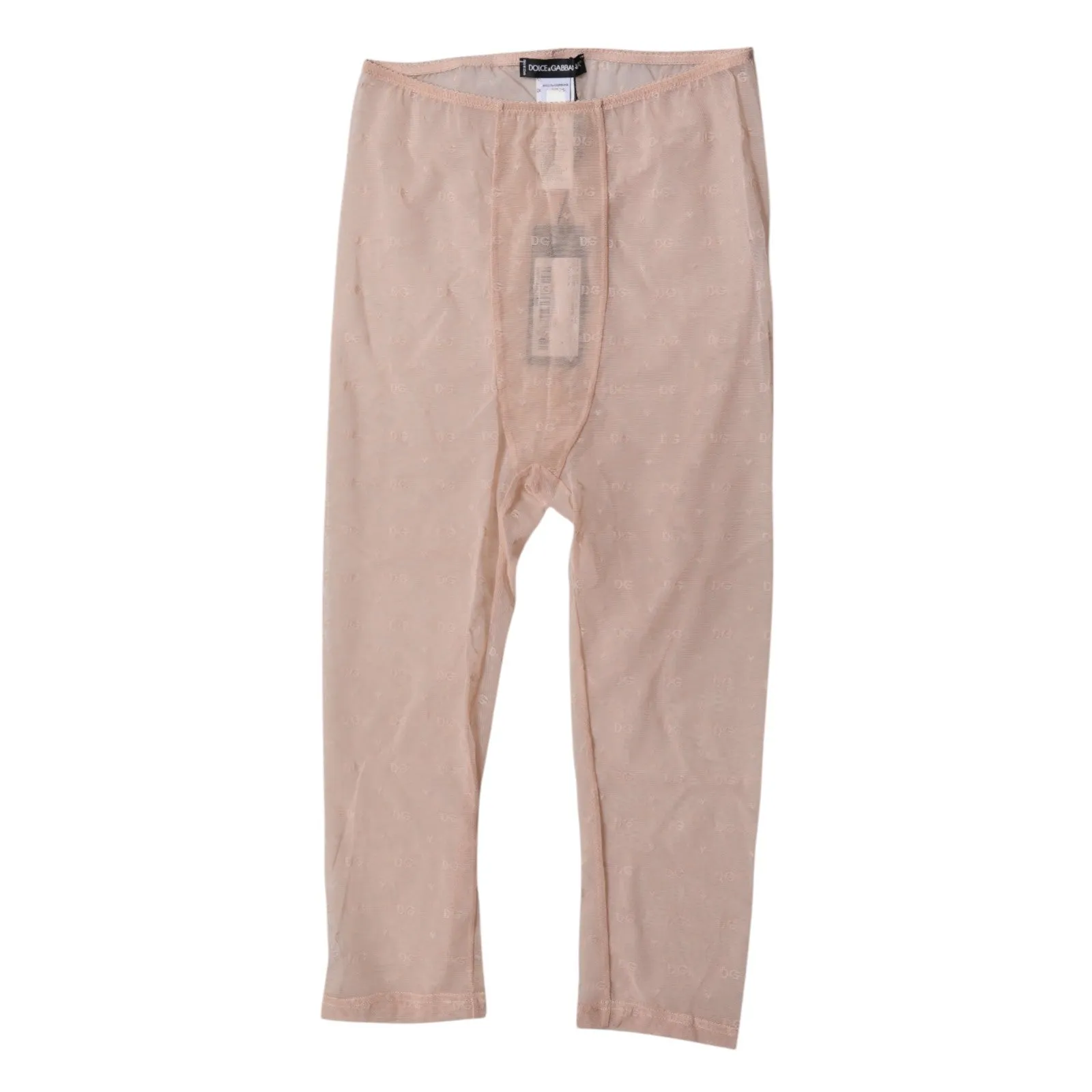 Beige Logo Lace Lingerie Cropped Tights Underwear sold by Lord & Taylor product image thumbnail 3