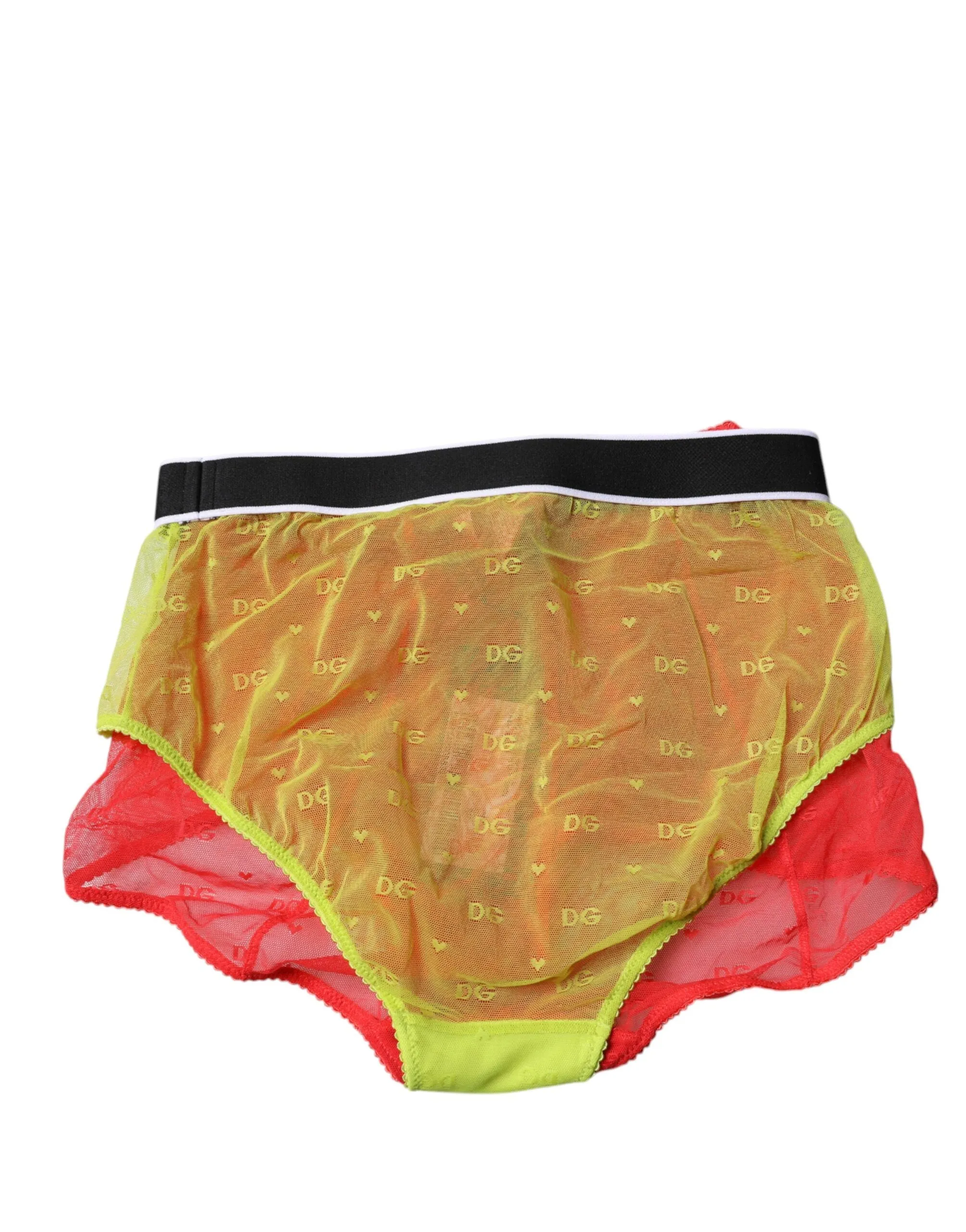 Red Yellow Tulle Mid Waist Panty Underwear sold by Lord & Taylor product image thumbnail 4
