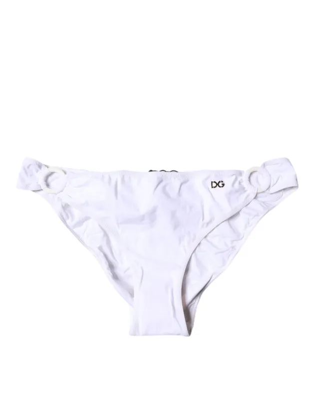 White Nylon Beachwear Bikini Bottom Swimwear sold by Lord & Taylor