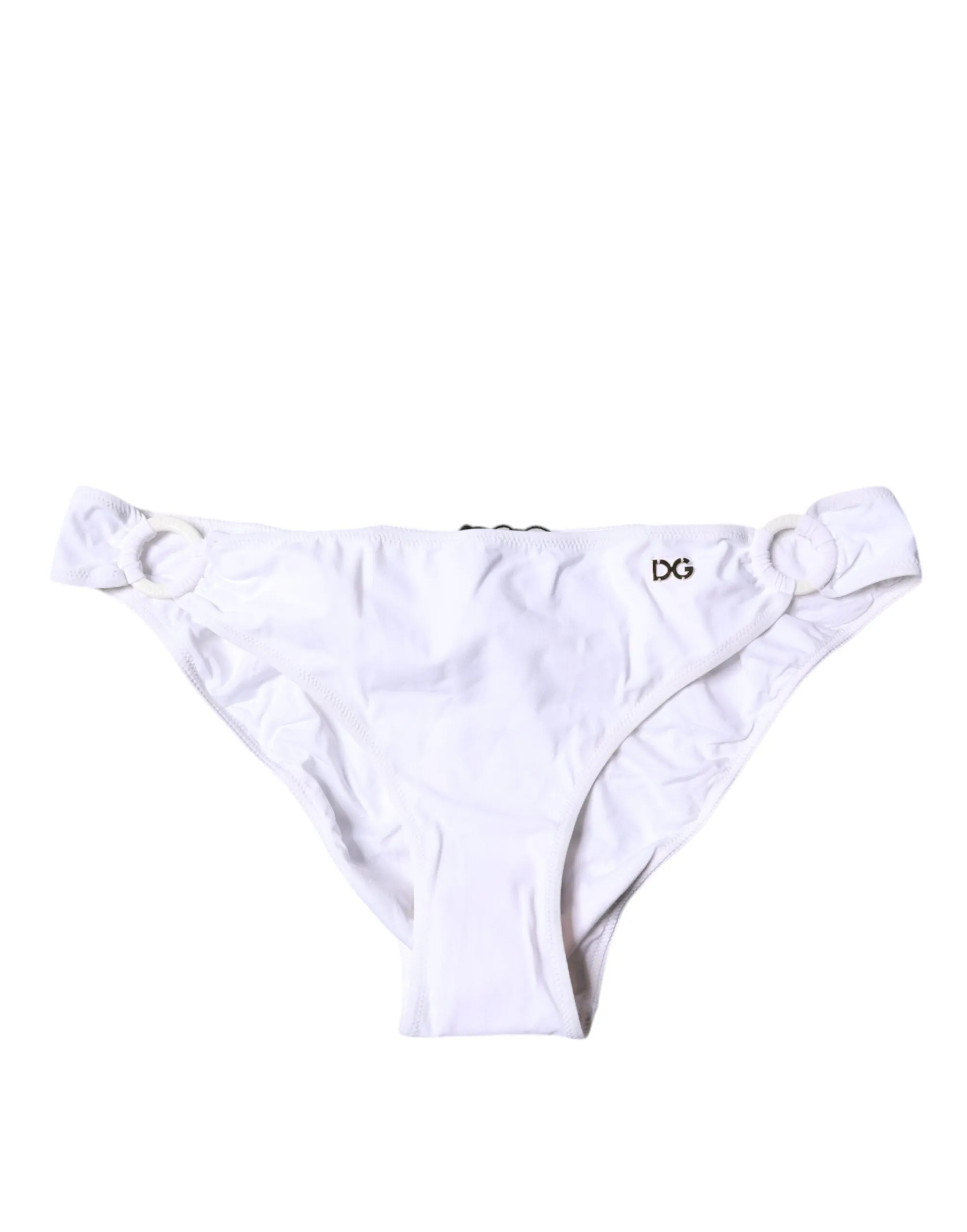 White Nylon Beachwear Bikini Bottom Swimwear sold by Lord & Taylor product image thumbnail 2