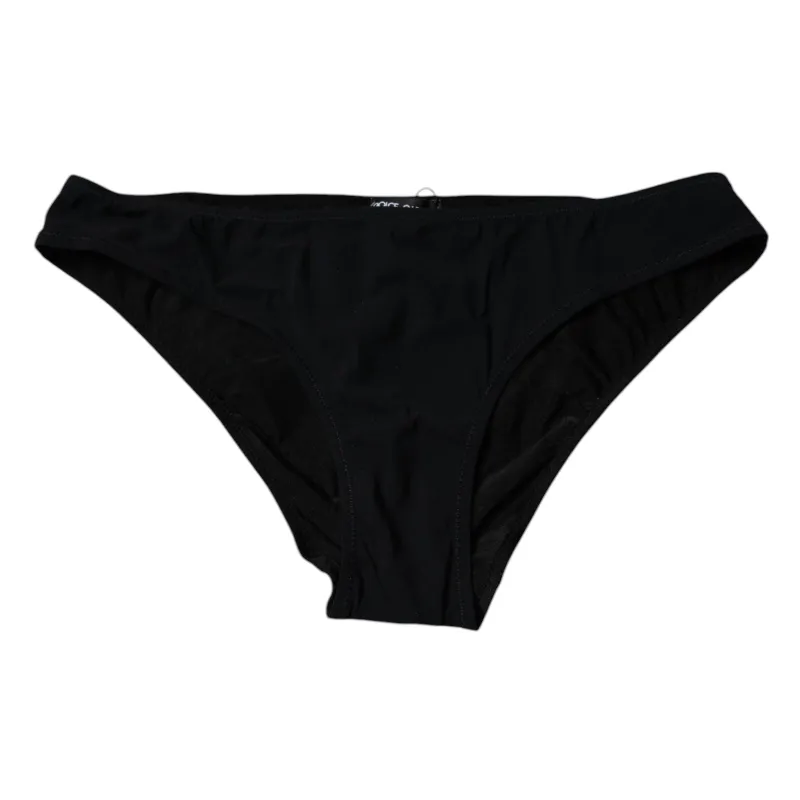 Black Nylon Stretch Mid Waist Panty Underwear sold by Lord & Taylor