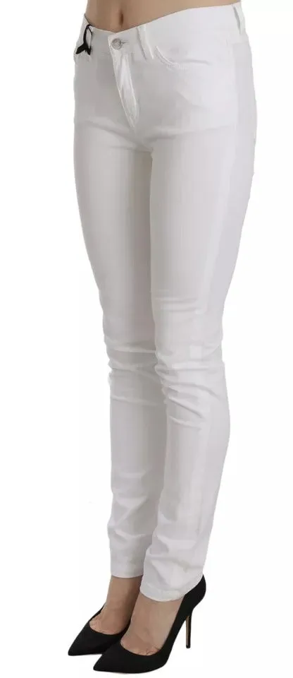 White Crystal Embellished Skinny Jeans sold by Lord & Taylor product image thumbnail 4