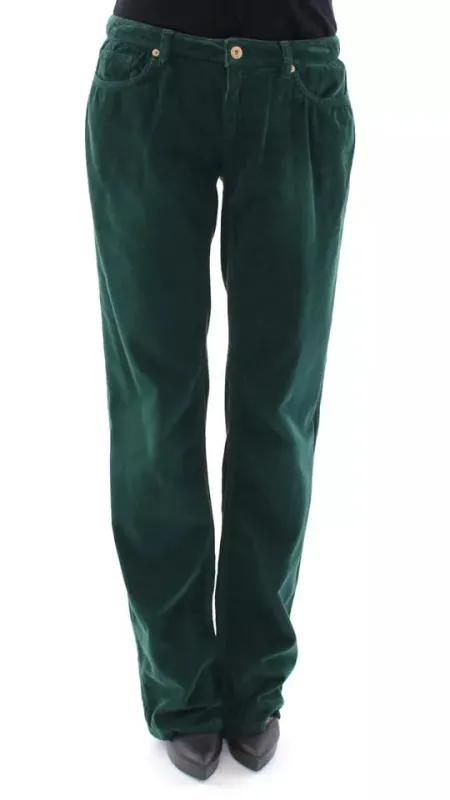 Green Cotton Corduroys SLIMMY Fit D&G Pants sold by Lord & Taylor