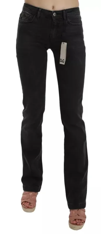 Black Slim Fit Cotton Jeans D&G Pants sold by Lord & Taylor