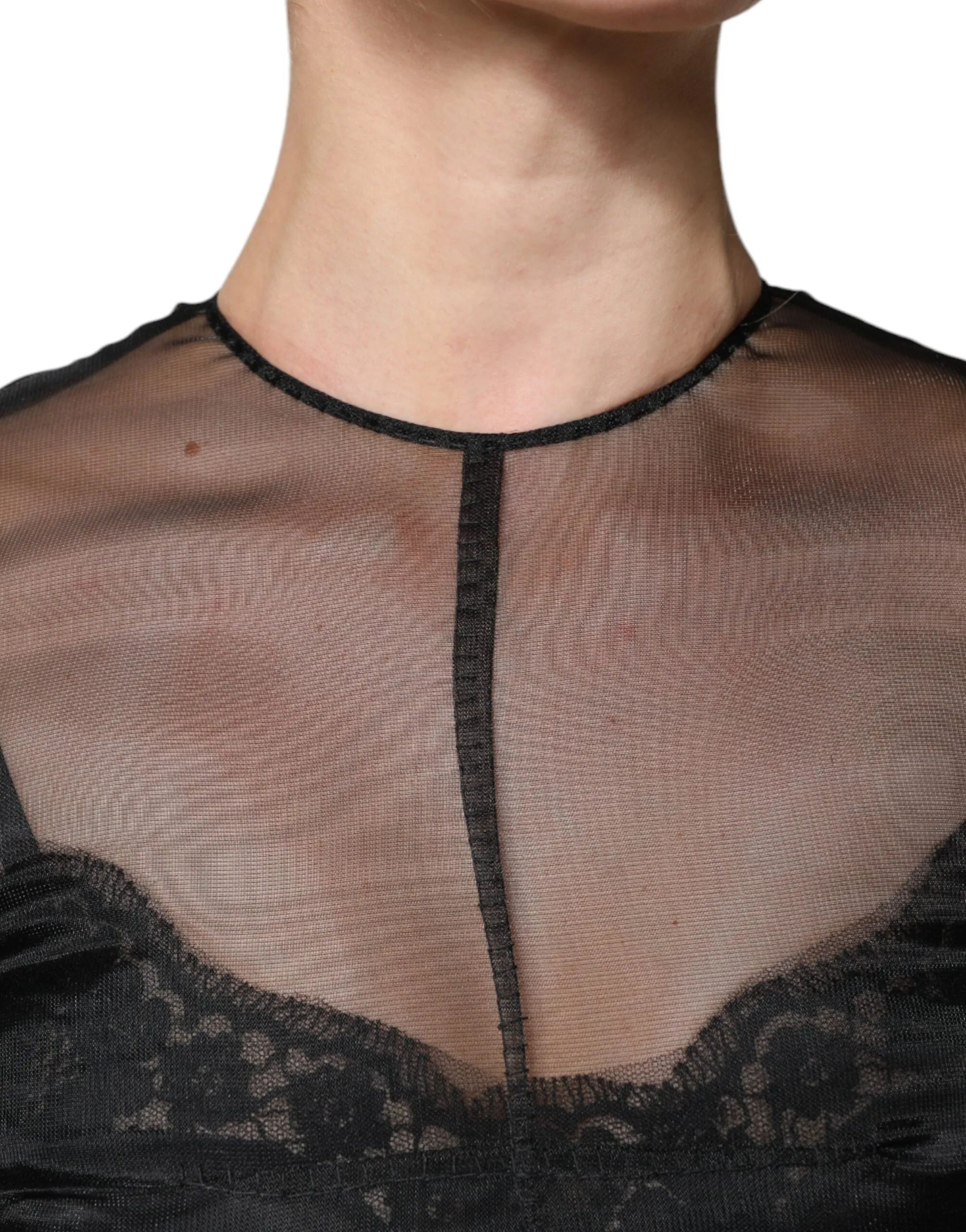 Black Tulle A-line Midi Cocktail Gown Dress sold by Lord & Taylor product image thumbnail 5