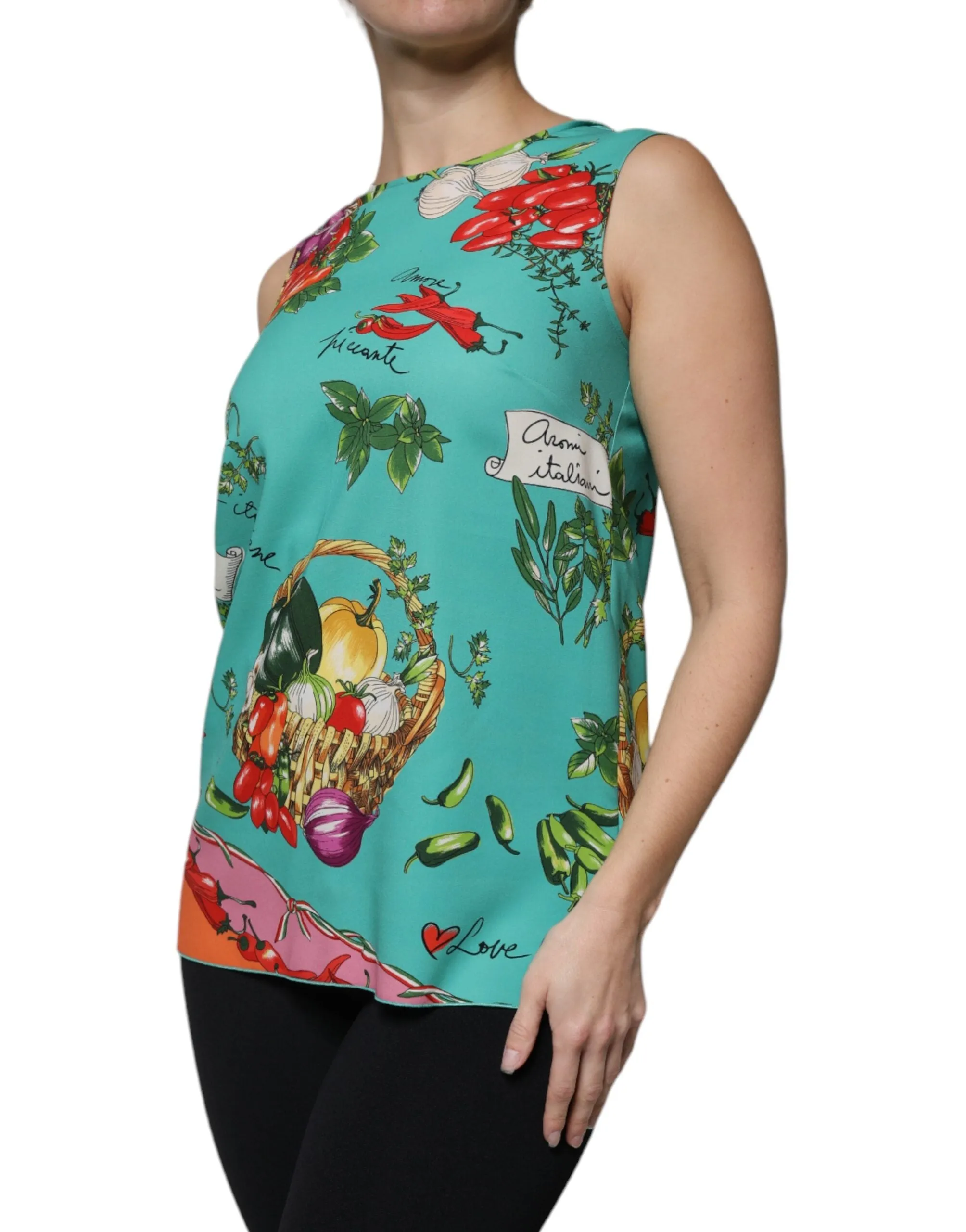 Multicolor Vegetables Sleeveless Tank Top sold by Lord & Taylor product image thumbnail 3