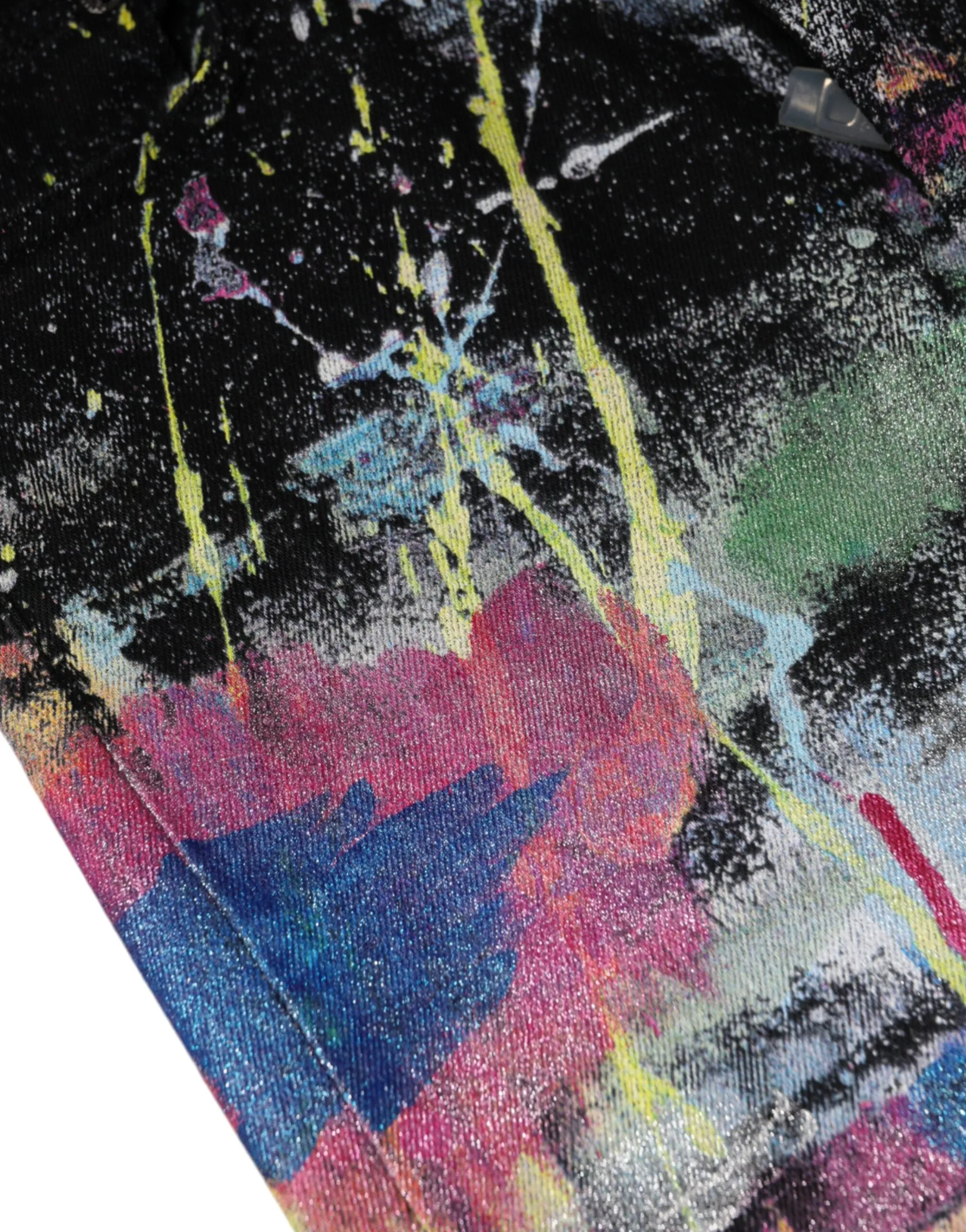 Multicolor Splatter Paint Cotton Skinny Denim Jeans sold by Lord & Taylor product image thumbnail 5