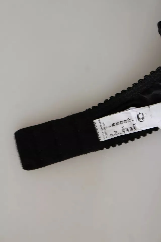 Black Silk Lace Balconcino Bra Underwear sold by Lord & Taylor product image thumbnail 5