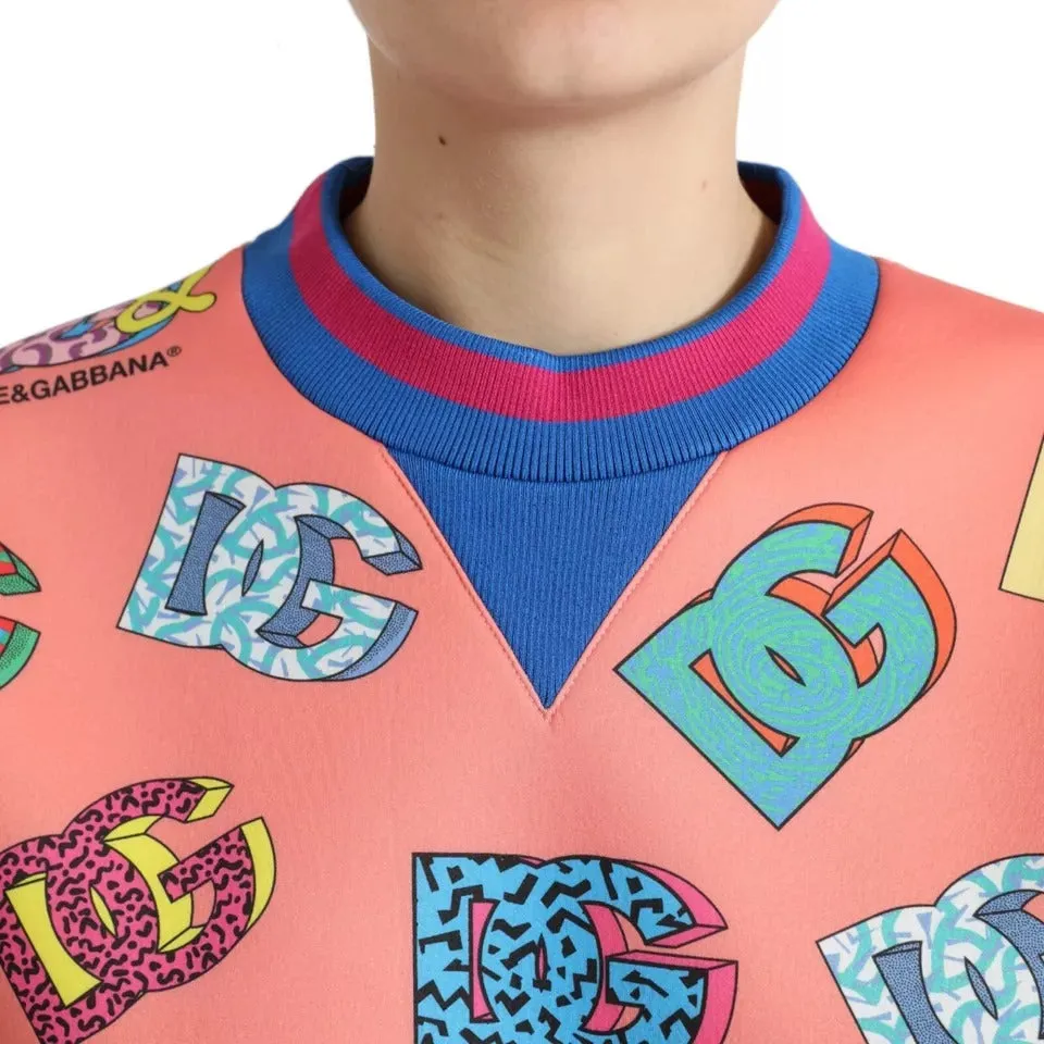 Salmon Pink Logo Print Sweatshirt Sweater sold by Lord & Taylor product image thumbnail 5