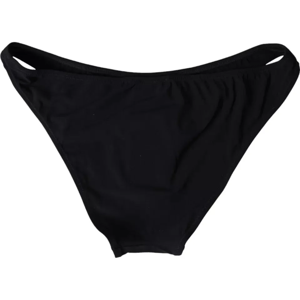 Black Nylon Swimwear Beachwear Bottom Bikini sold by Lord & Taylor product image thumbnail 4