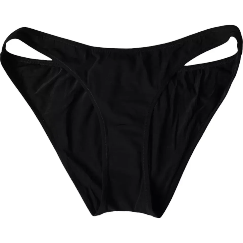 Black Nylon Swimwear Beachwear Bottom Bikini sold by Lord & Taylor product image thumbnail 2