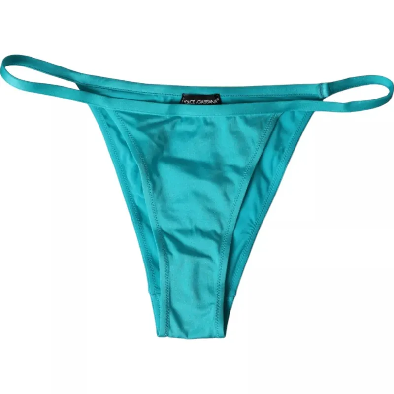 Blue Green Nylon Beachwear Swimwear Bottom Bikini sold by Lord & Taylor