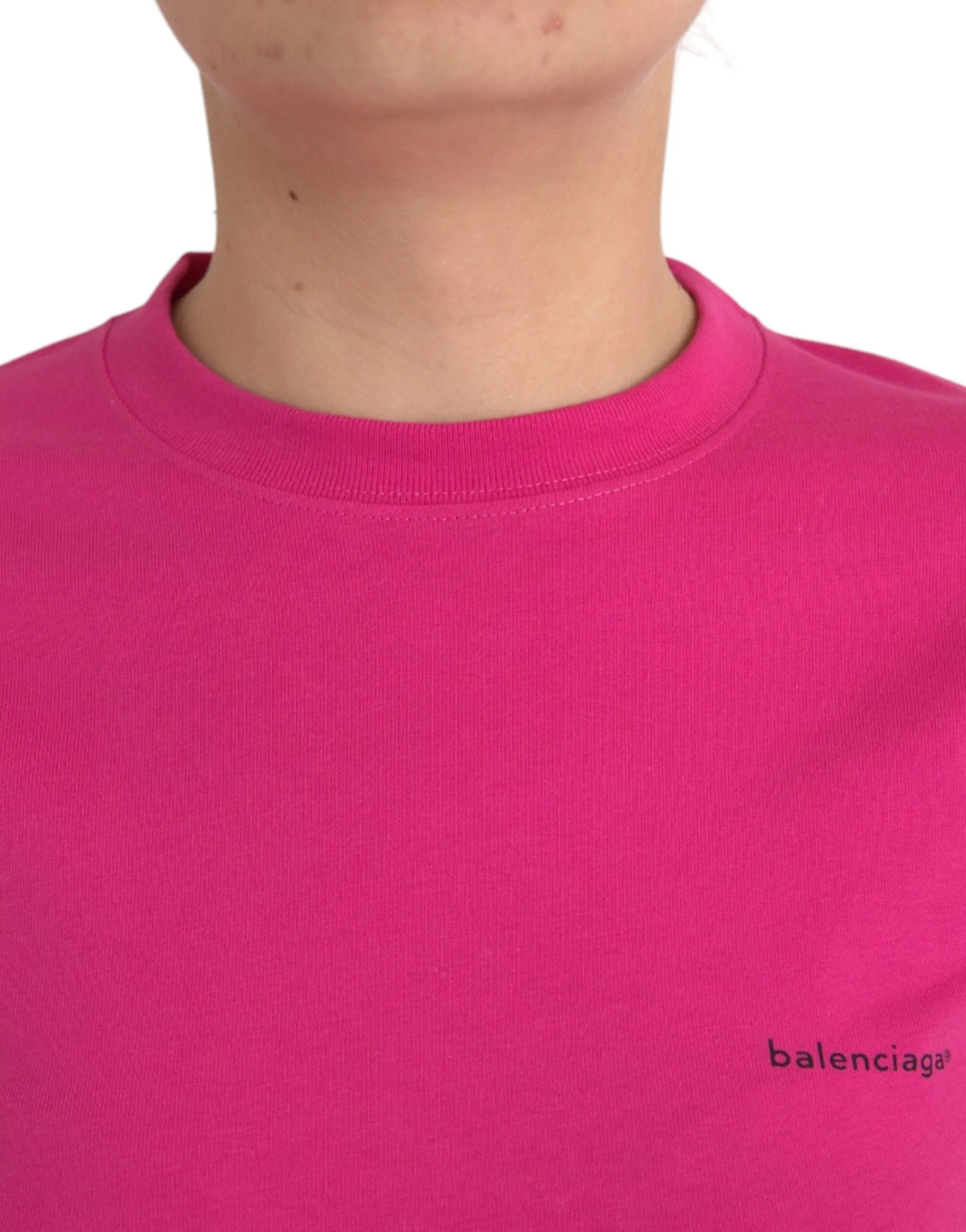 Pink Cotton Crew Neck Short Sleeves Tee T-shirt sold by Lord & Taylor product image thumbnail 4
