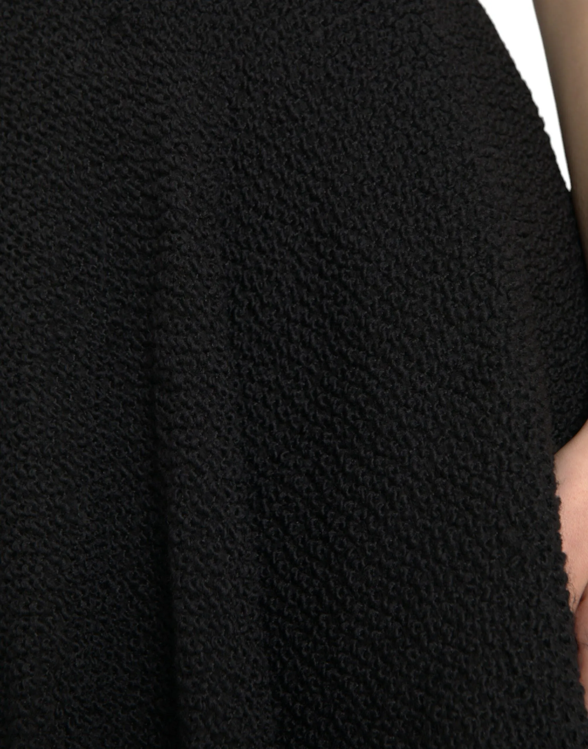 Black High Waist A-line Knee Length Skirt sold by Lord & Taylor product image thumbnail 4