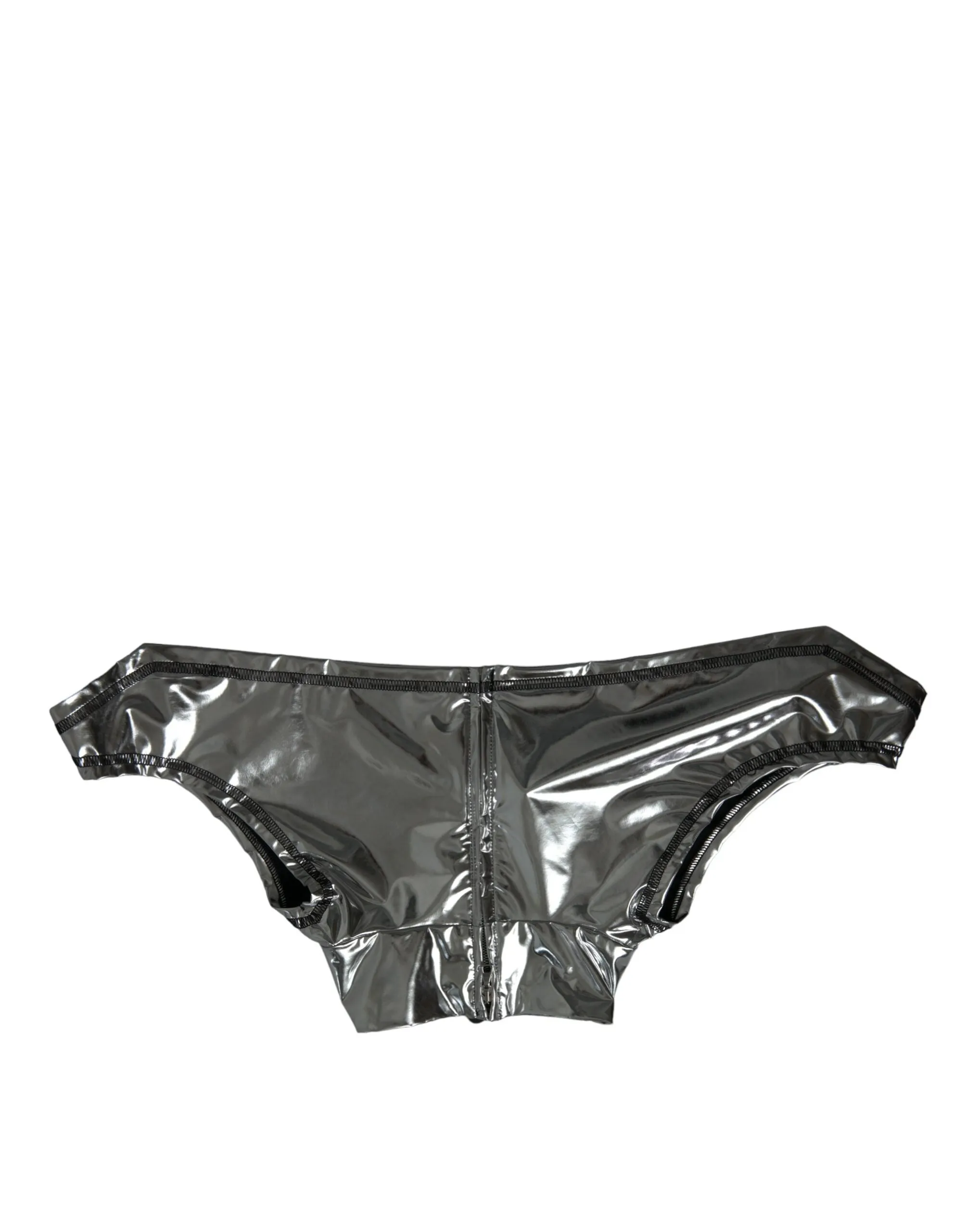 Silver Polyester Stretch Top sold by Lord & Taylor product image thumbnail 3