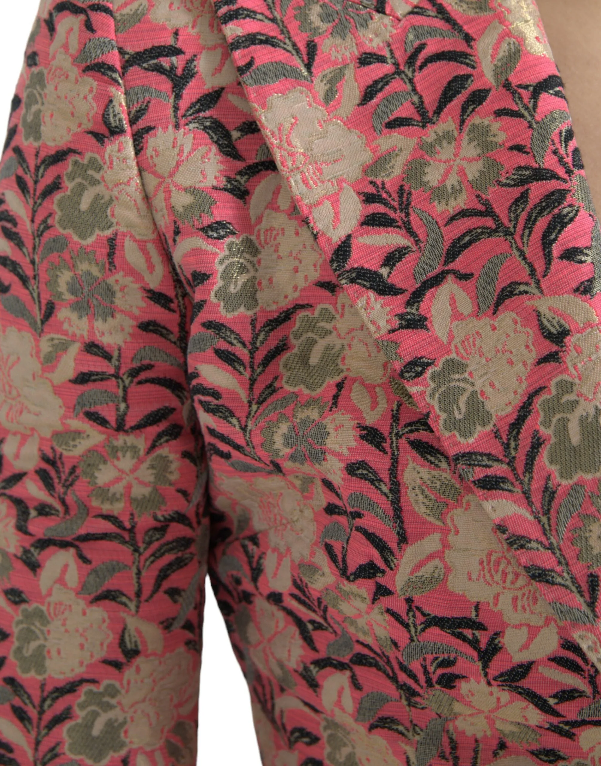 Pink Floral Jacquard Slim Fit 2 Piece Suit sold by Lord & Taylor product image thumbnail 4