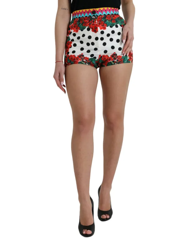 Multicolor Floral Polka Dot Hot Pants Shorts sold by Lord & Taylor