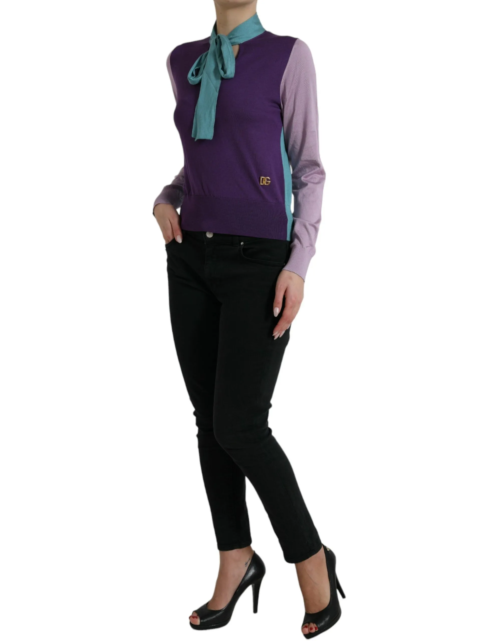 Multicolor Bow Fastening Pullover Sweater sold by Lord & Taylor product image thumbnail 2