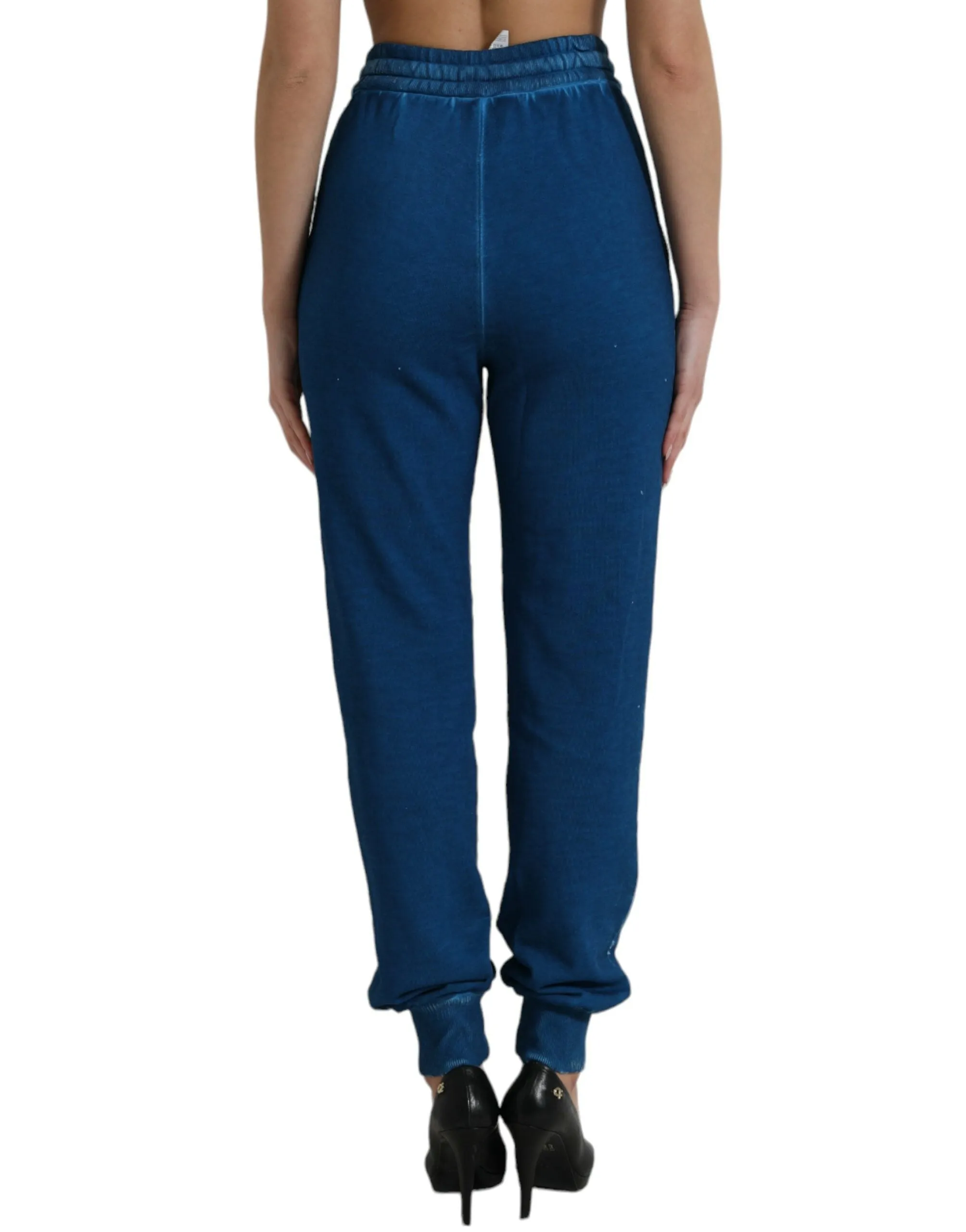 Blue Logo Cotton Jogger Sweatpants Pants sold by Lord & Taylor product image thumbnail 3