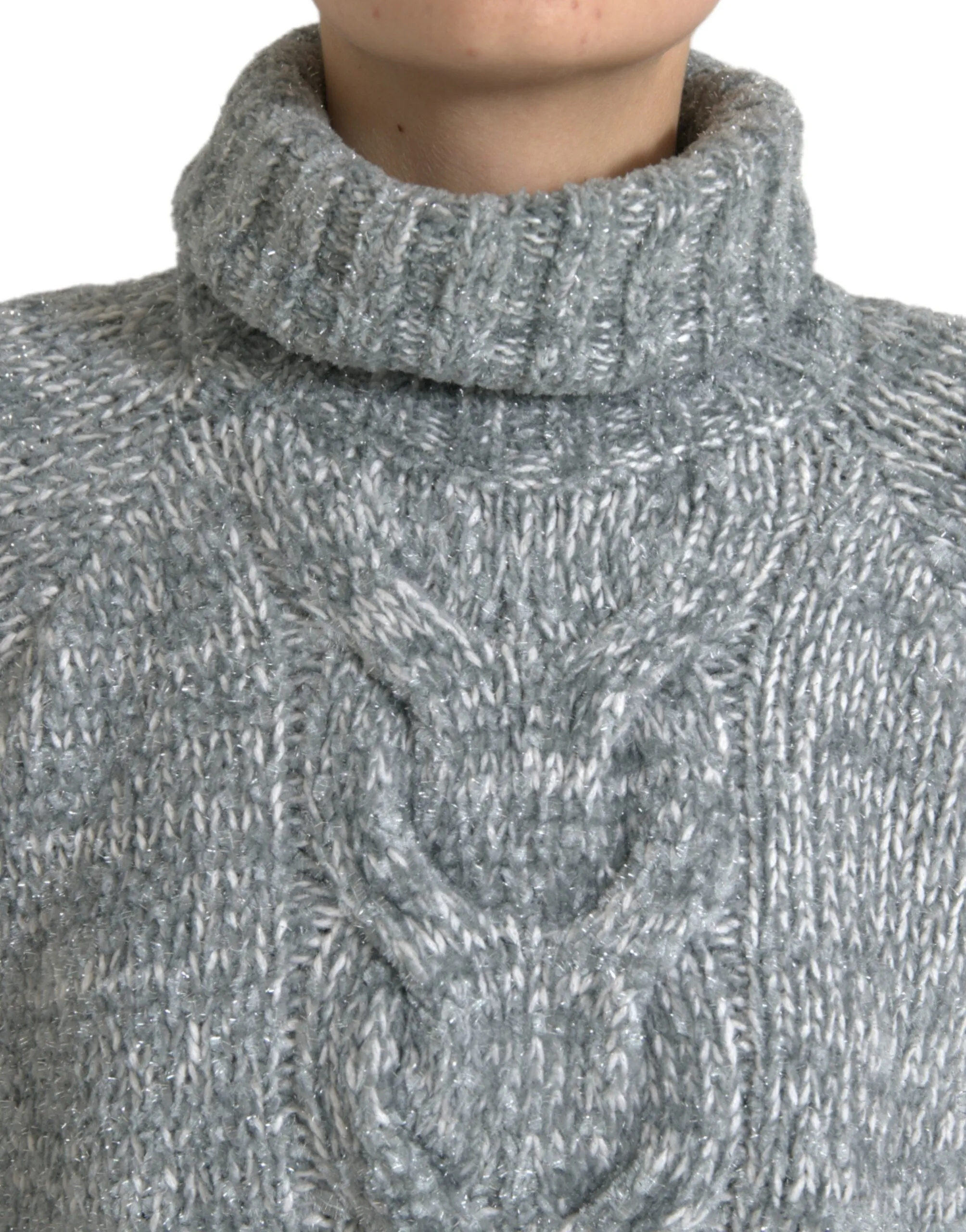 Gray Cashmere Turtle Neck Pullover Sweater sold by Lord & Taylor product image thumbnail 4
