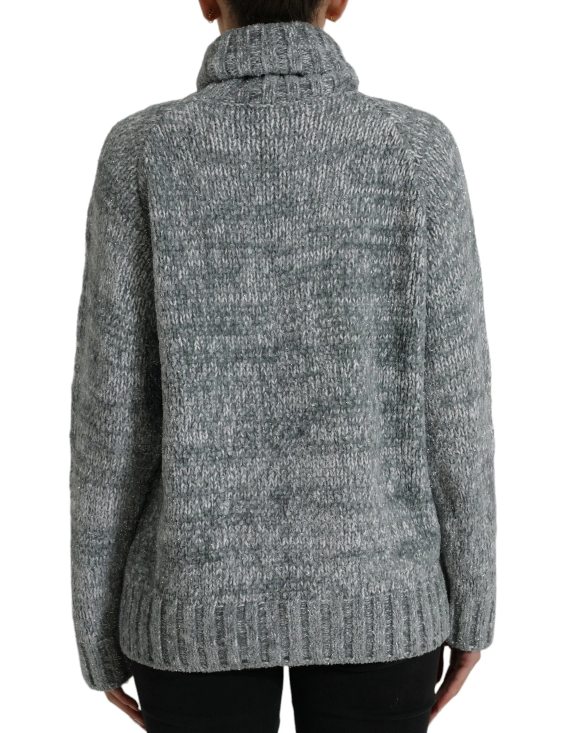 Gray Cashmere Turtle Neck Pullover Sweater sold by Lord & Taylor product image thumbnail 3
