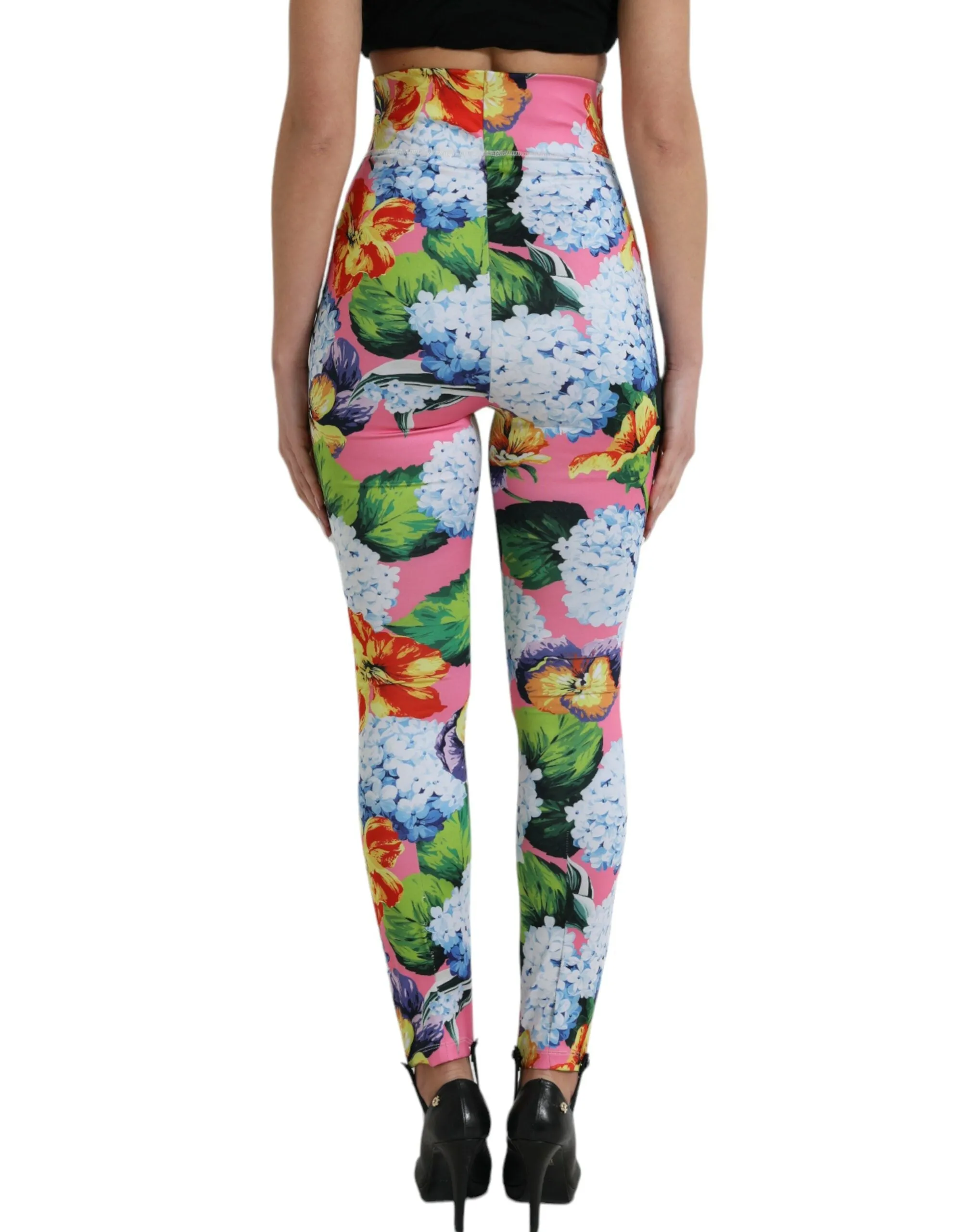 Multicolor Floral High Waist Leggings Pants sold by Lord & Taylor product image thumbnail 3