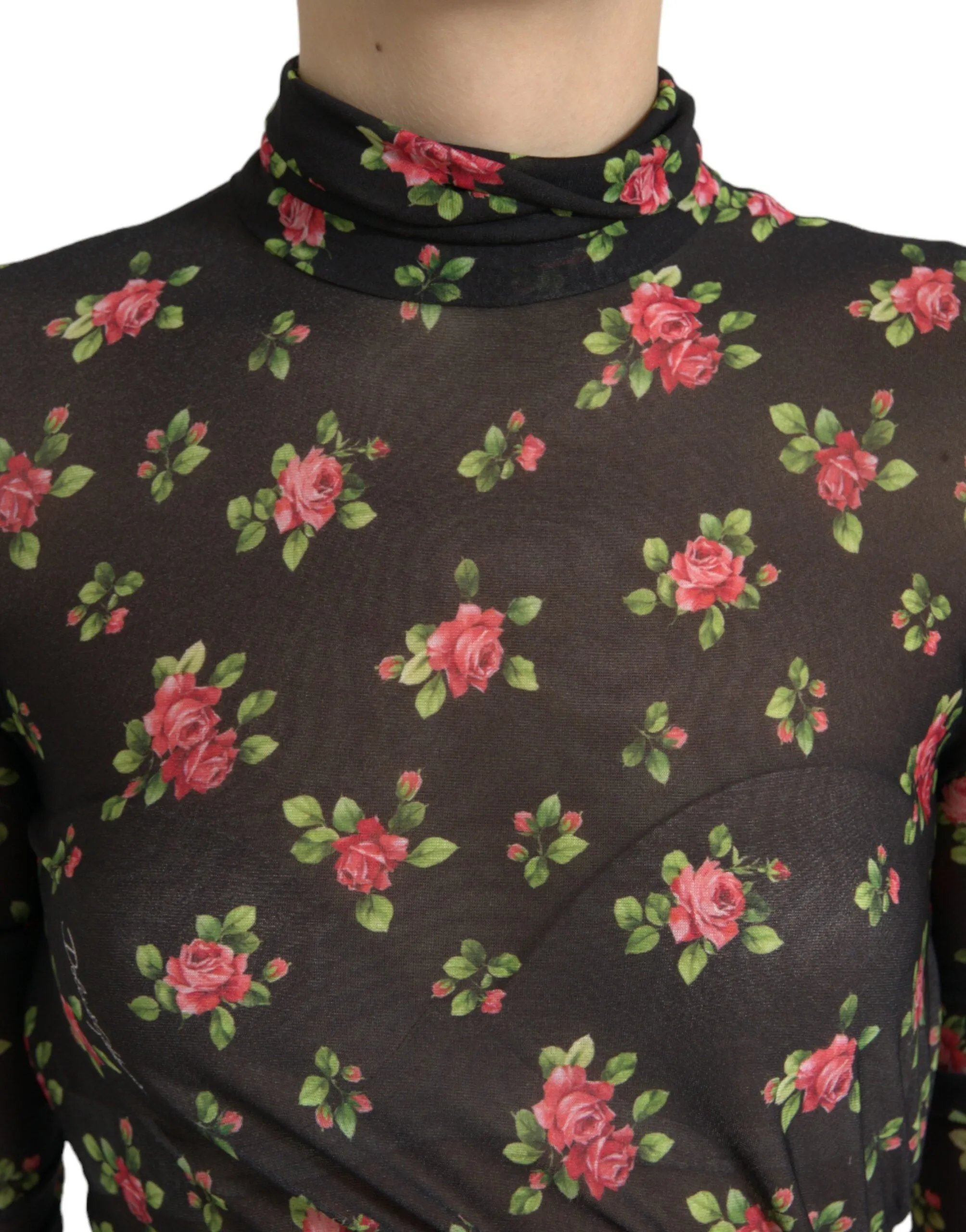 Black Floral Cut Out Sheath Long Maxi Dress sold by Lord & Taylor product image thumbnail 4