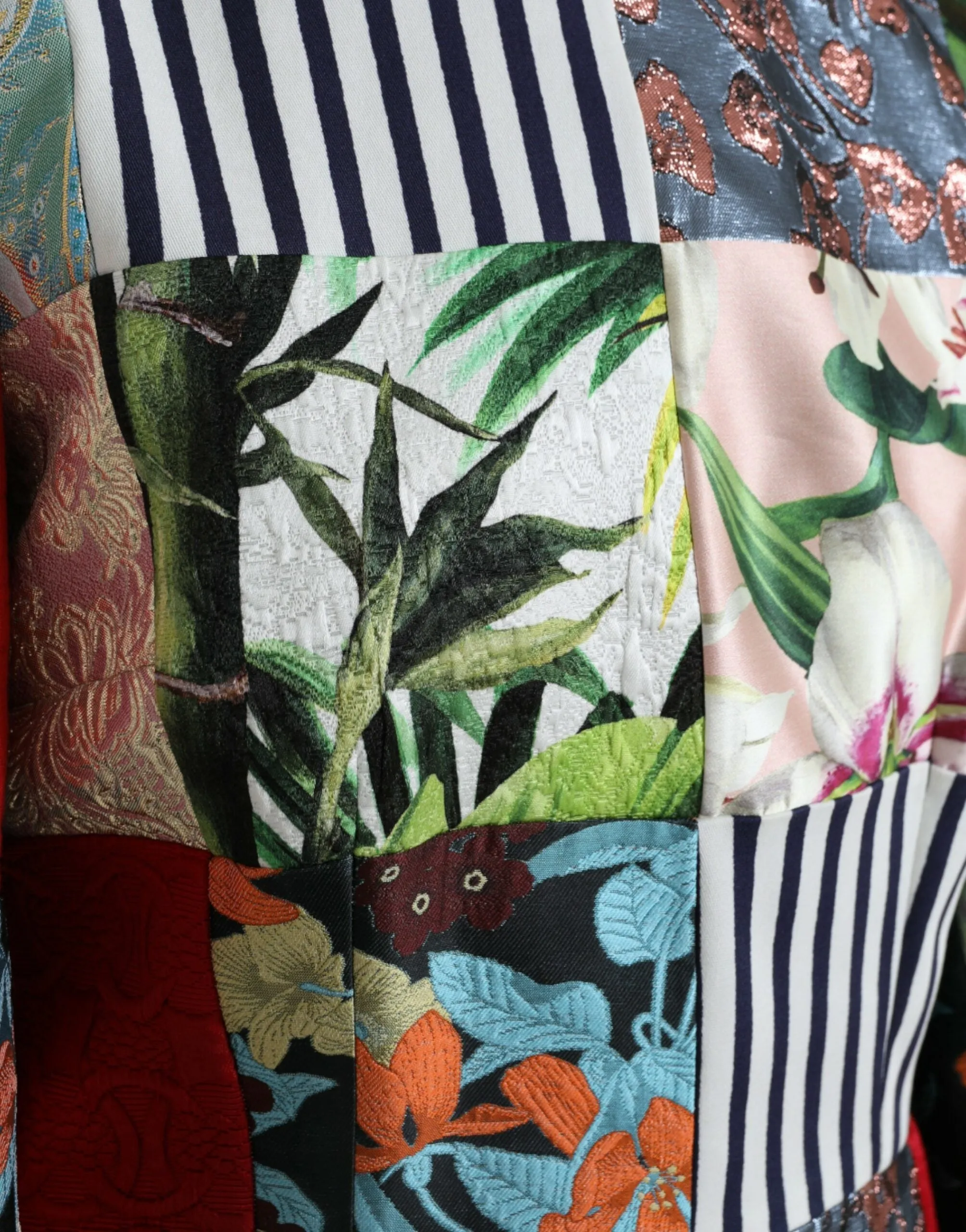 Multicolor Floral Patchwork Shift Mini Dress sold by Lord & Taylor product image thumbnail 4