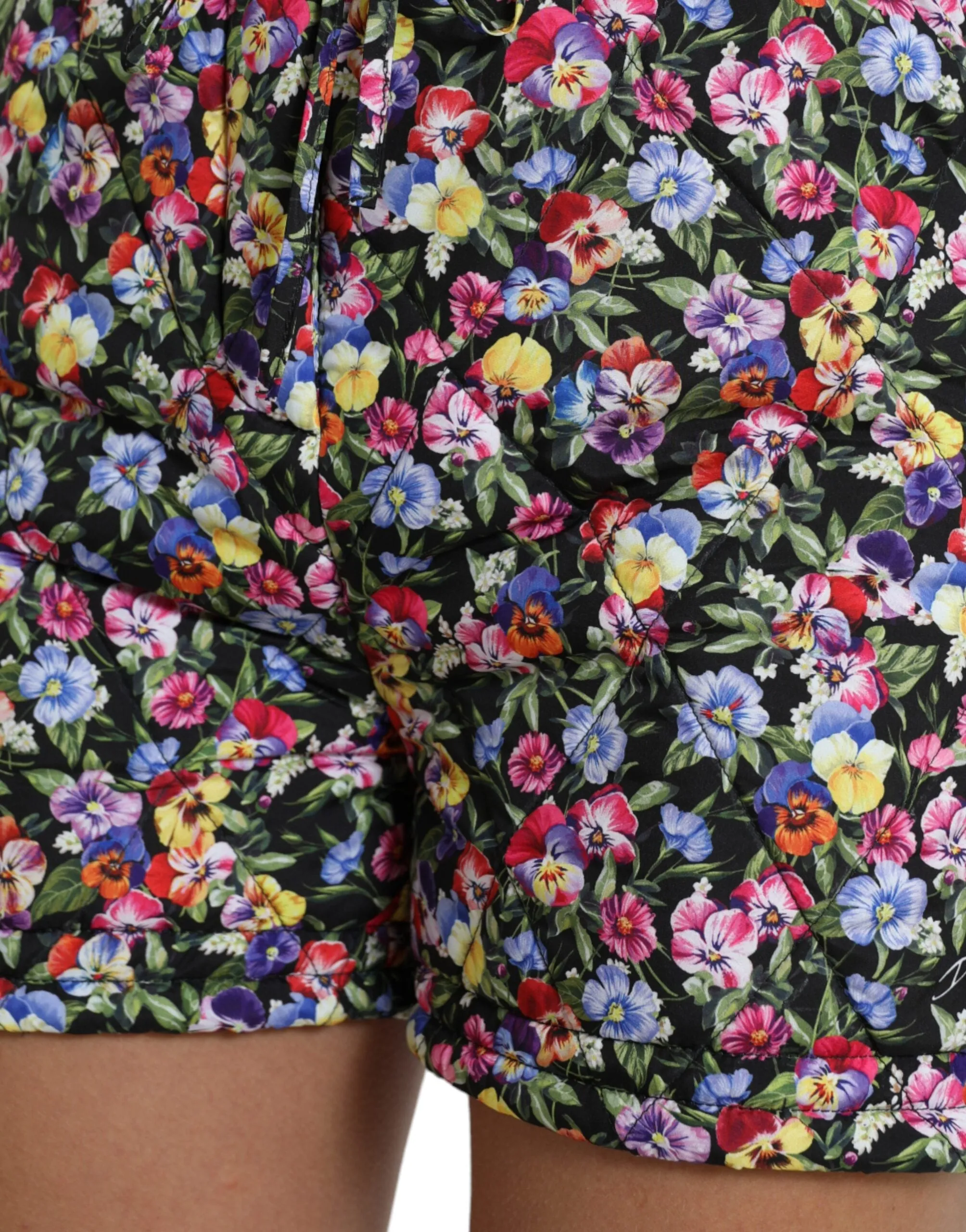 Multicolor Floral High Waist Hot Pants Shorts sold by Lord & Taylor product image thumbnail 4