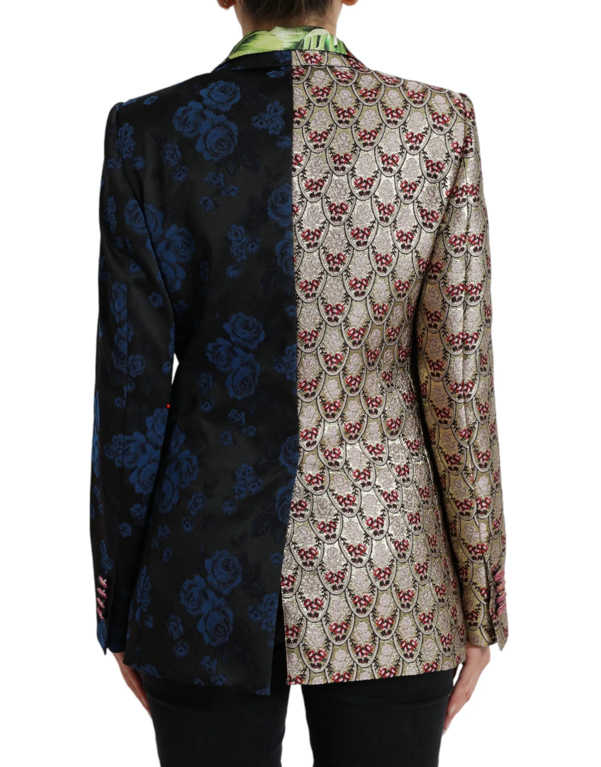 Multicolor Floral Patchwork Jacquard Jacket sold by Lord & Taylor product image thumbnail 3