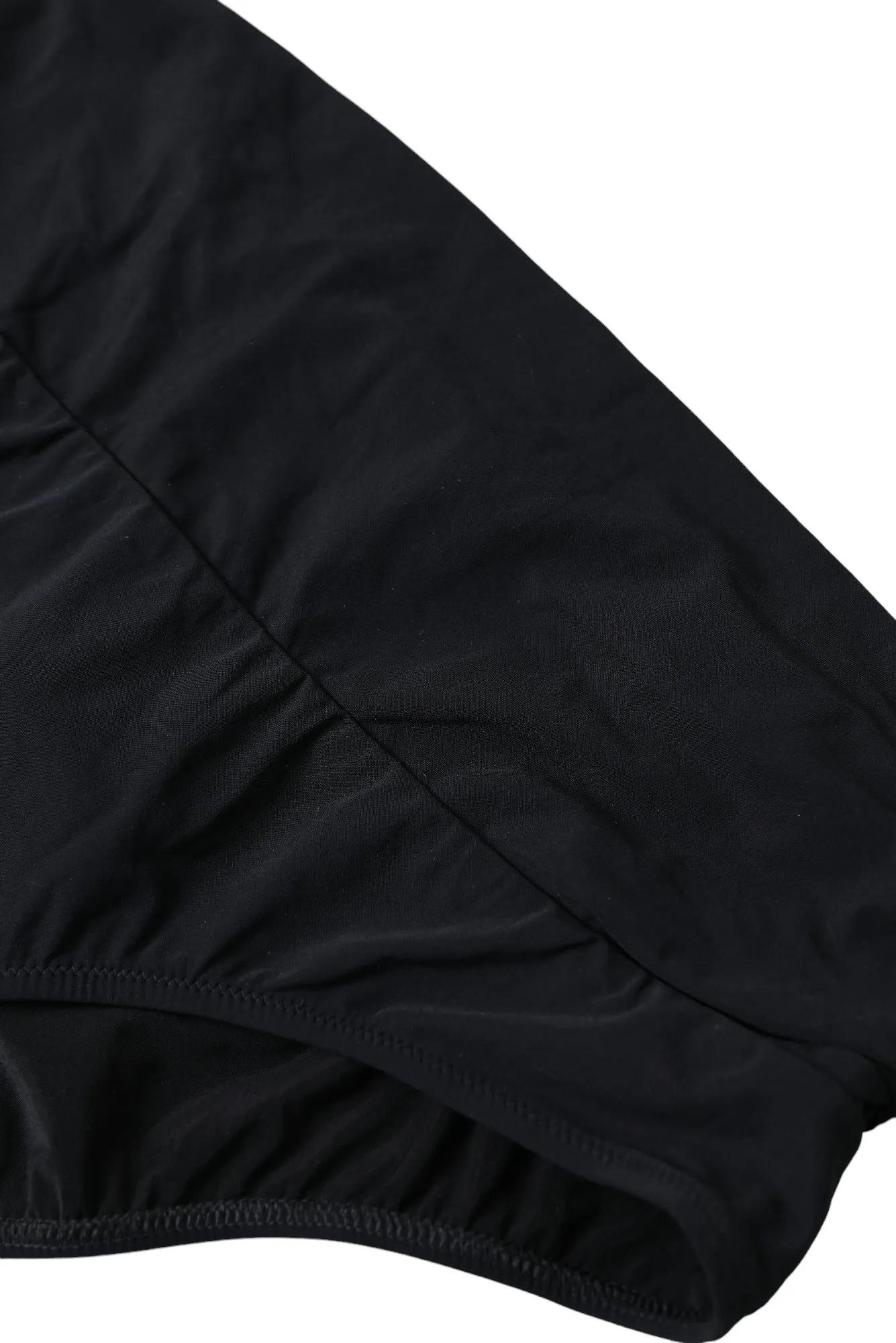 Black Nylon Stretch Swimwear Slip Bottom Bikini sold by Lord & Taylor product image thumbnail 2