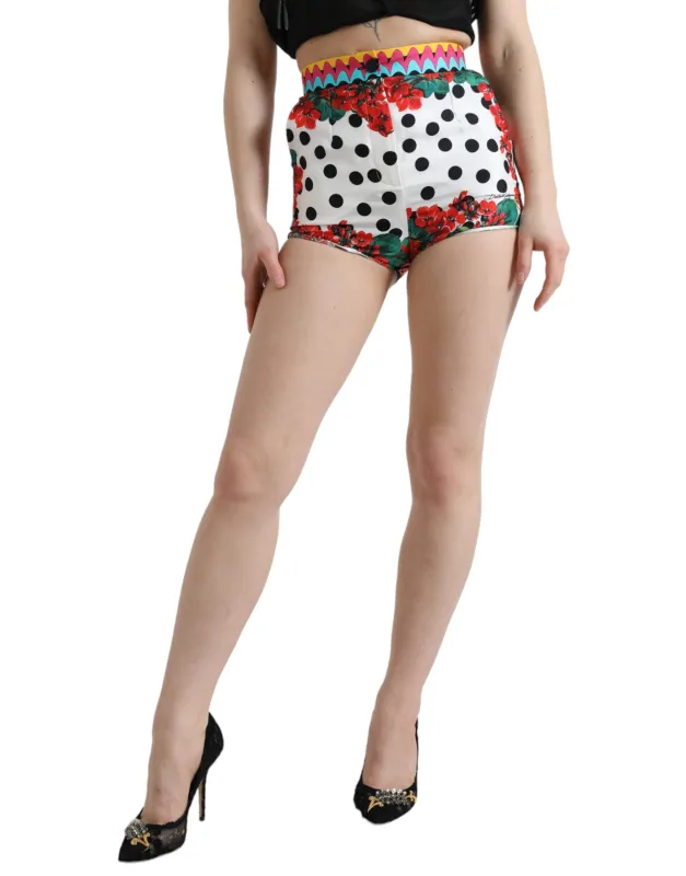 Multicolor Floral Polka Dot Hot Pants Shorts sold by Lord & Taylor