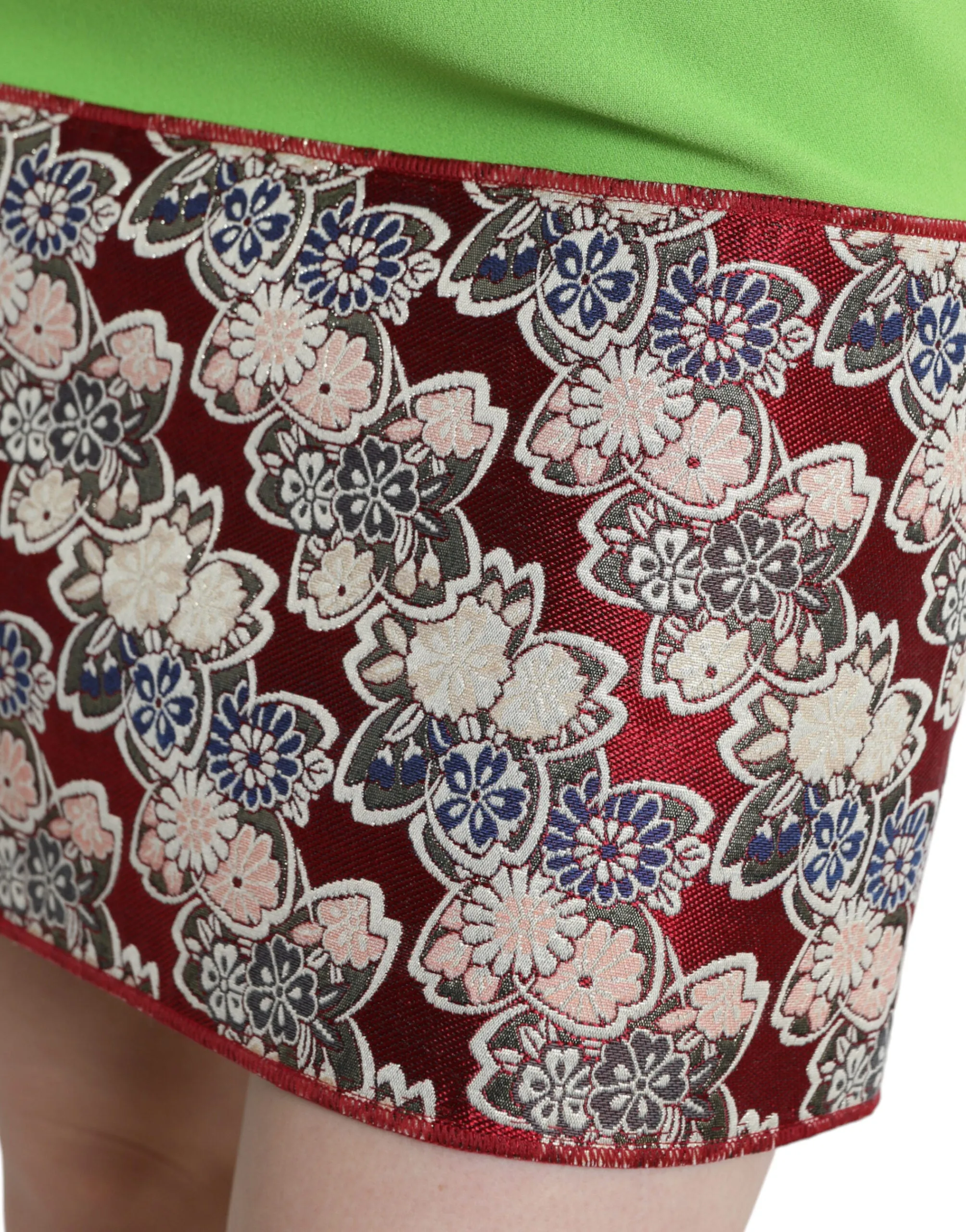 Apple Green Sleeveless Panelled Shift Dress sold by Lord & Taylor product image thumbnail 5