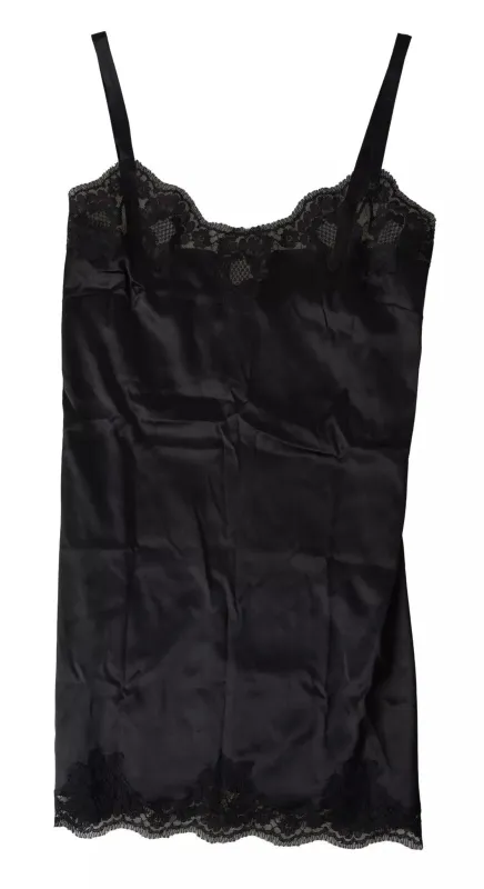 Black Lace Silk Sleepwear Camisole Top Underwear sold by Lord & Taylor