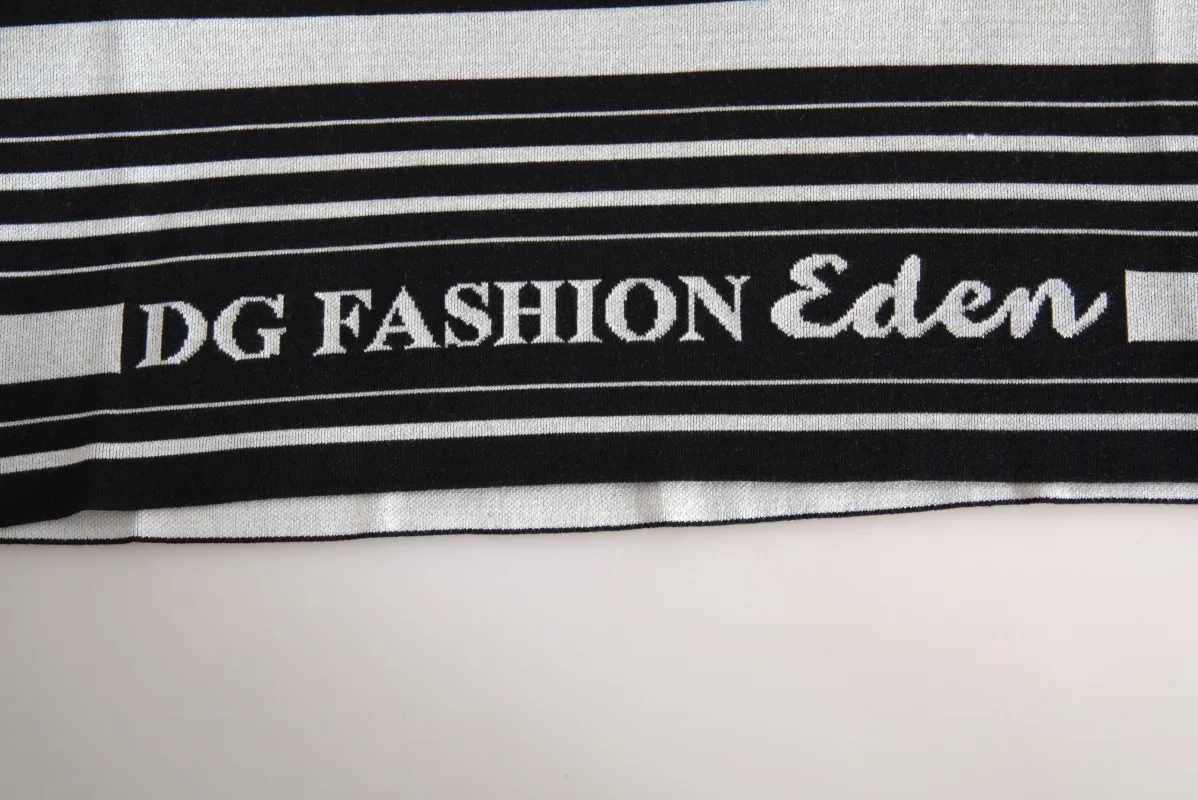 White Cotton DG Fashion Crew Neck Tee T-shirt sold by Lord & Taylor