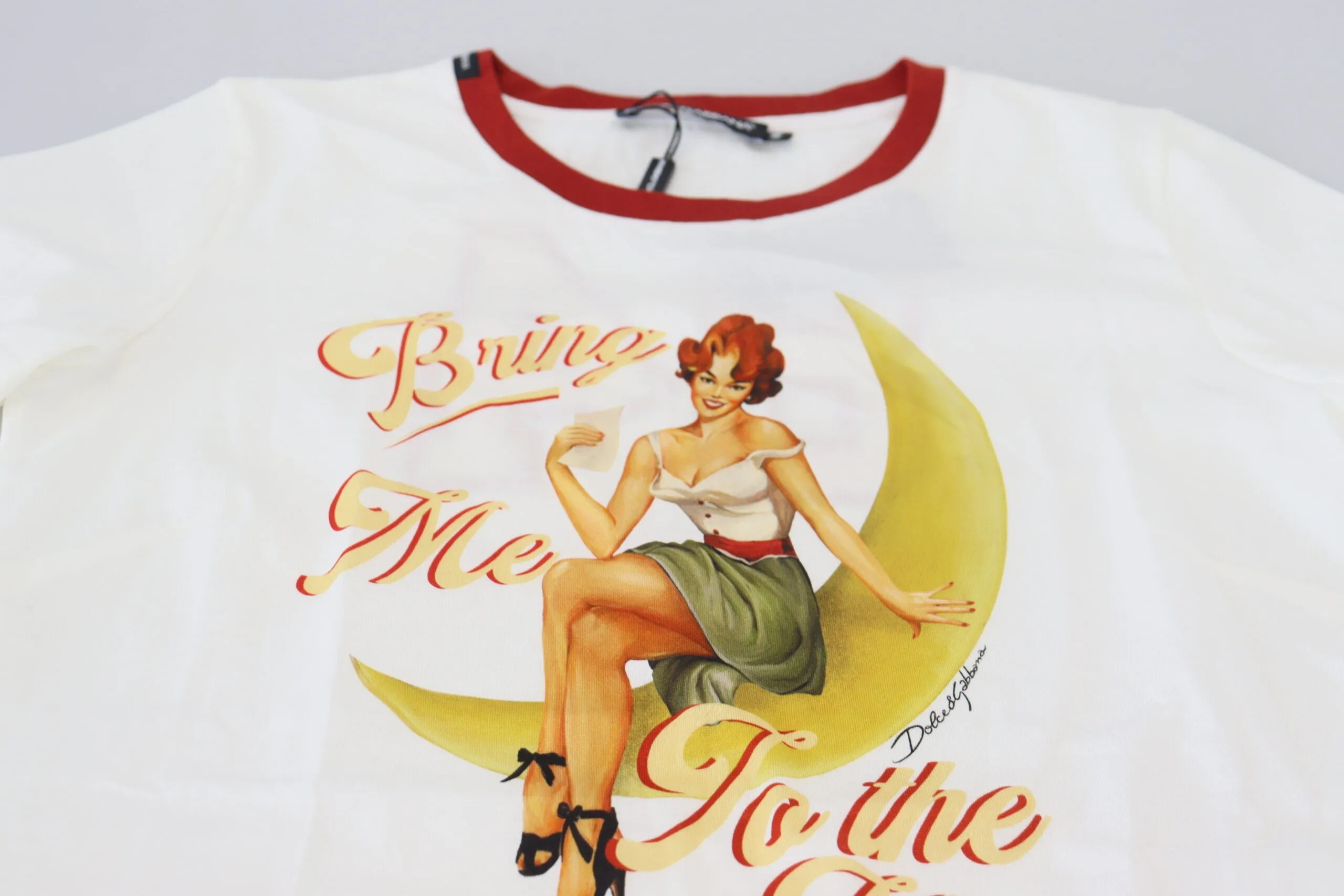 White Printed Short Sleeves Pullover Top sold by Lord & Taylor product image thumbnail 5