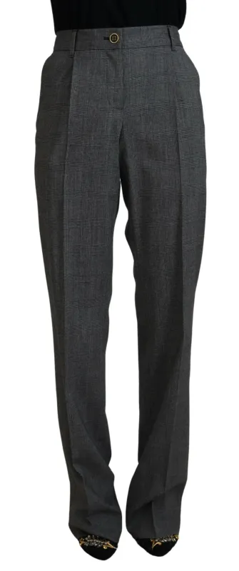Gray High Waist Women Wool Pants sold by Lord & Taylor