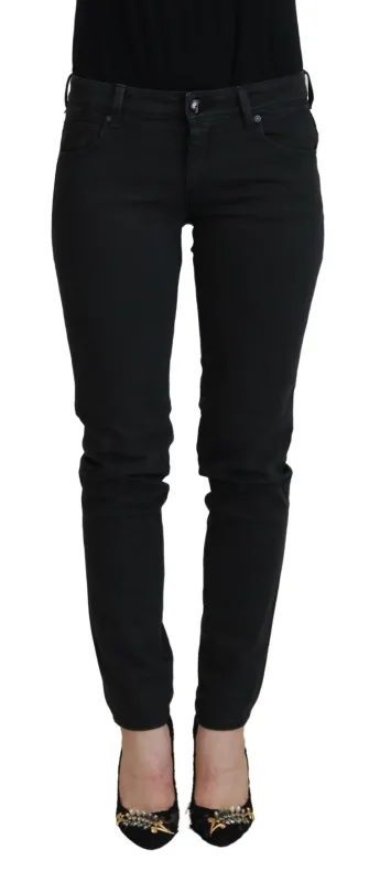 Black Cotton Slim Fit Women Denim Jeans sold by Lord & Taylor