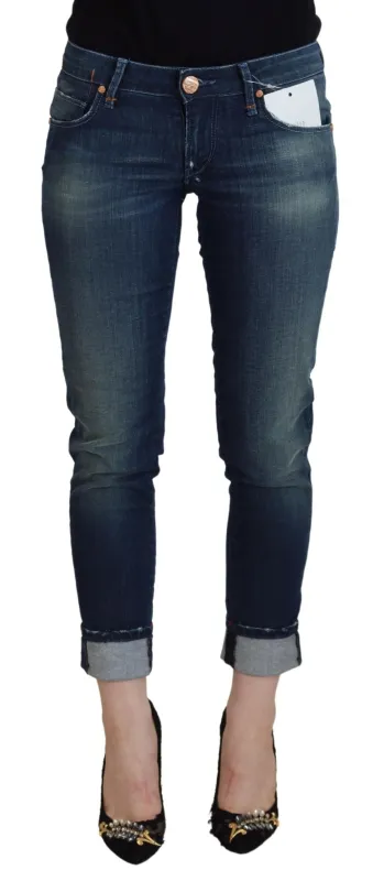Blue Cotton Slim Fit Women Casual Denim Jeans sold by Lord & Taylor