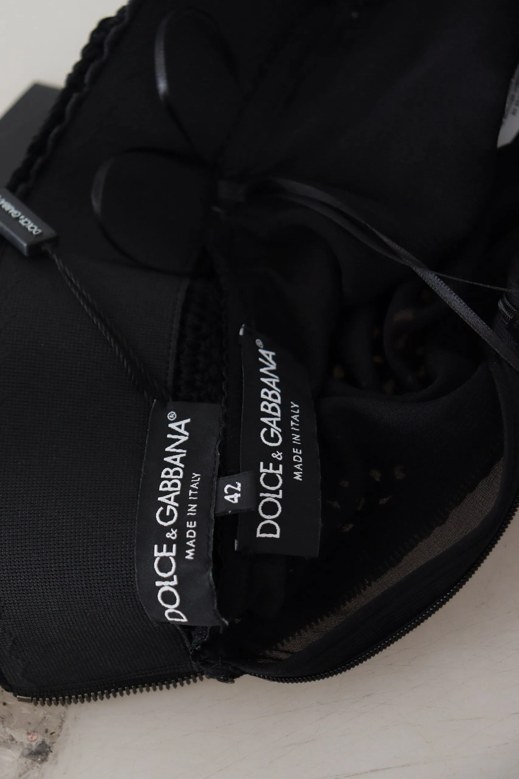 Black Knitted Cotton High Waist Mermaid Skirt sold by Lord & Taylor product image thumbnail 5