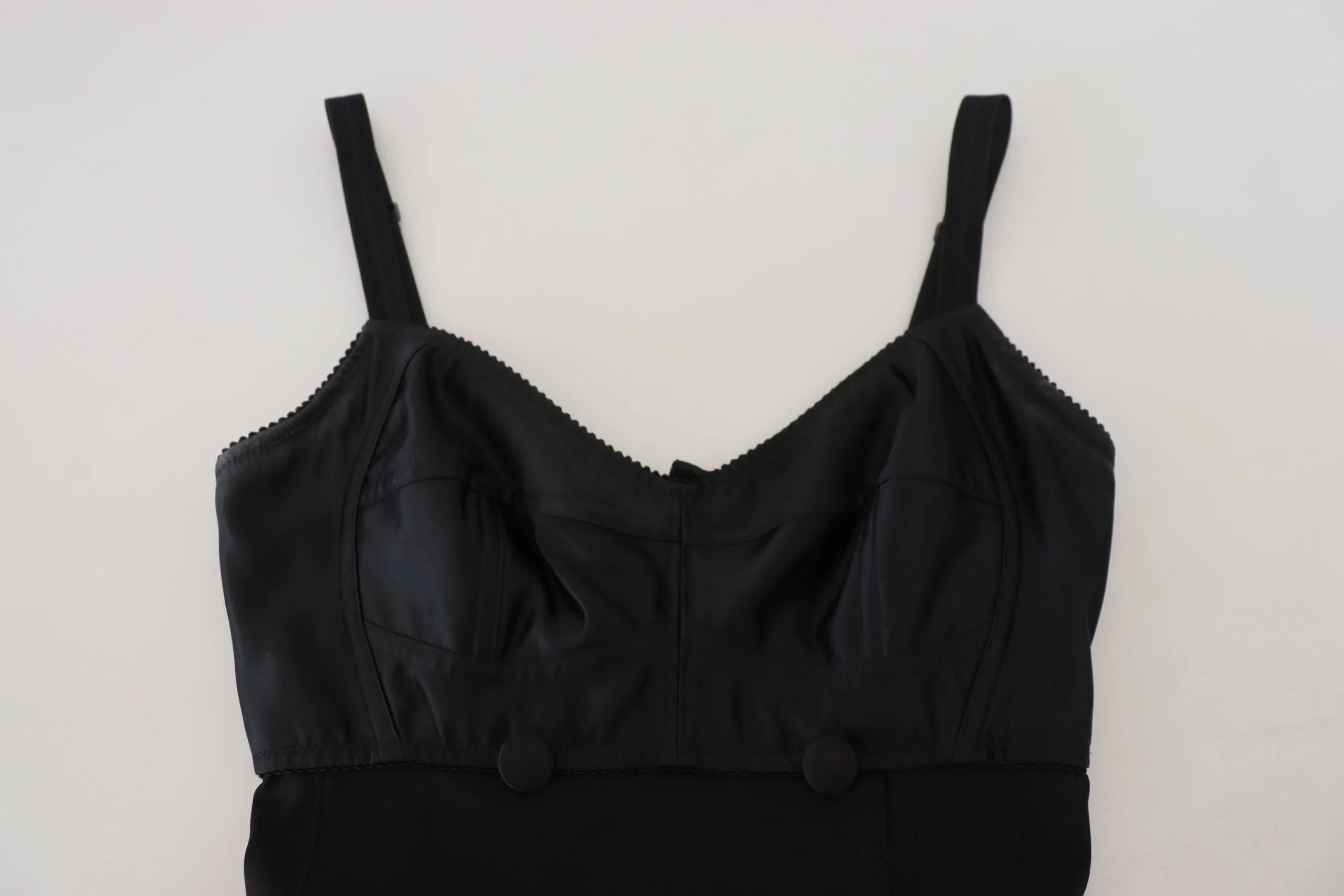 Black Fit Wool Stretch Sheath Mini Dress sold by Lord & Taylor product image thumbnail 5