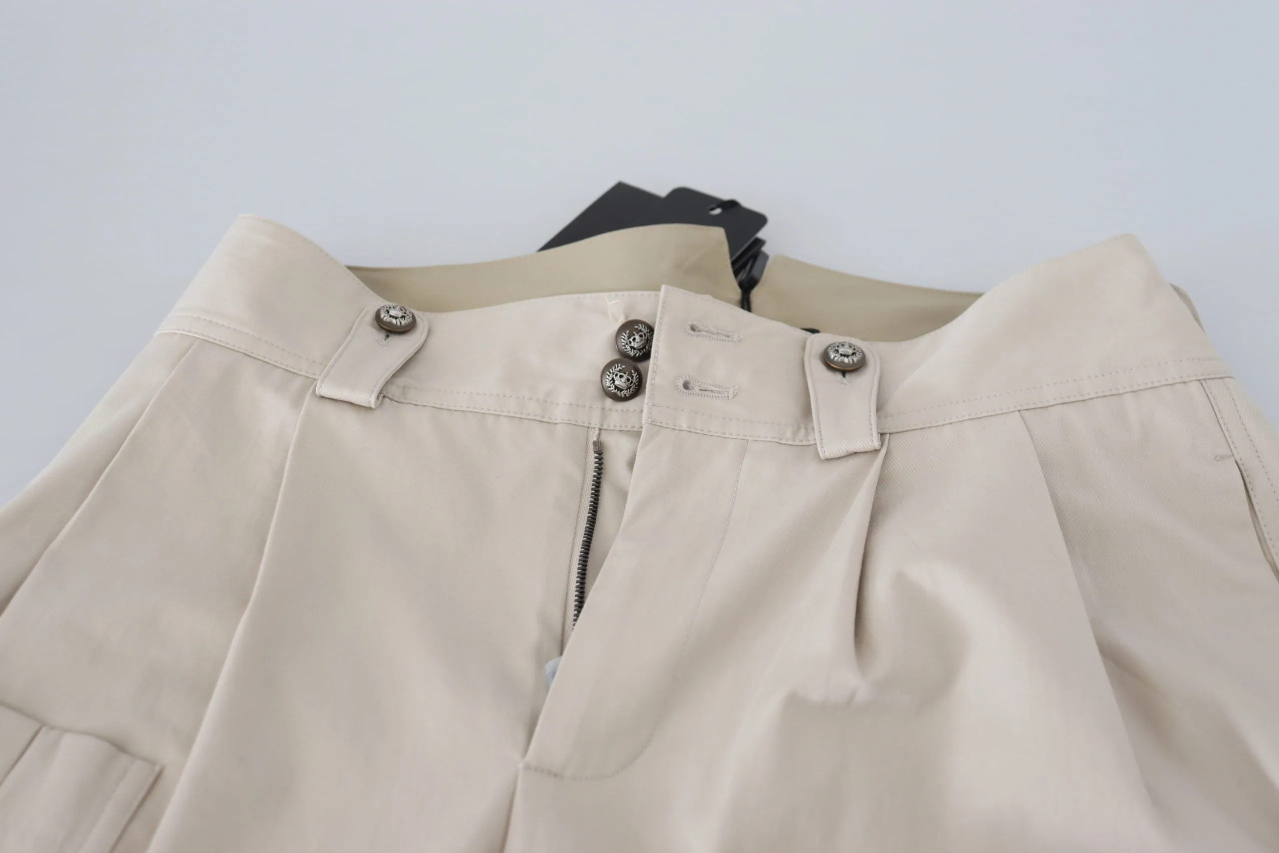 Beige High Waist Women Pants sold by Lord & Taylor product image thumbnail 4